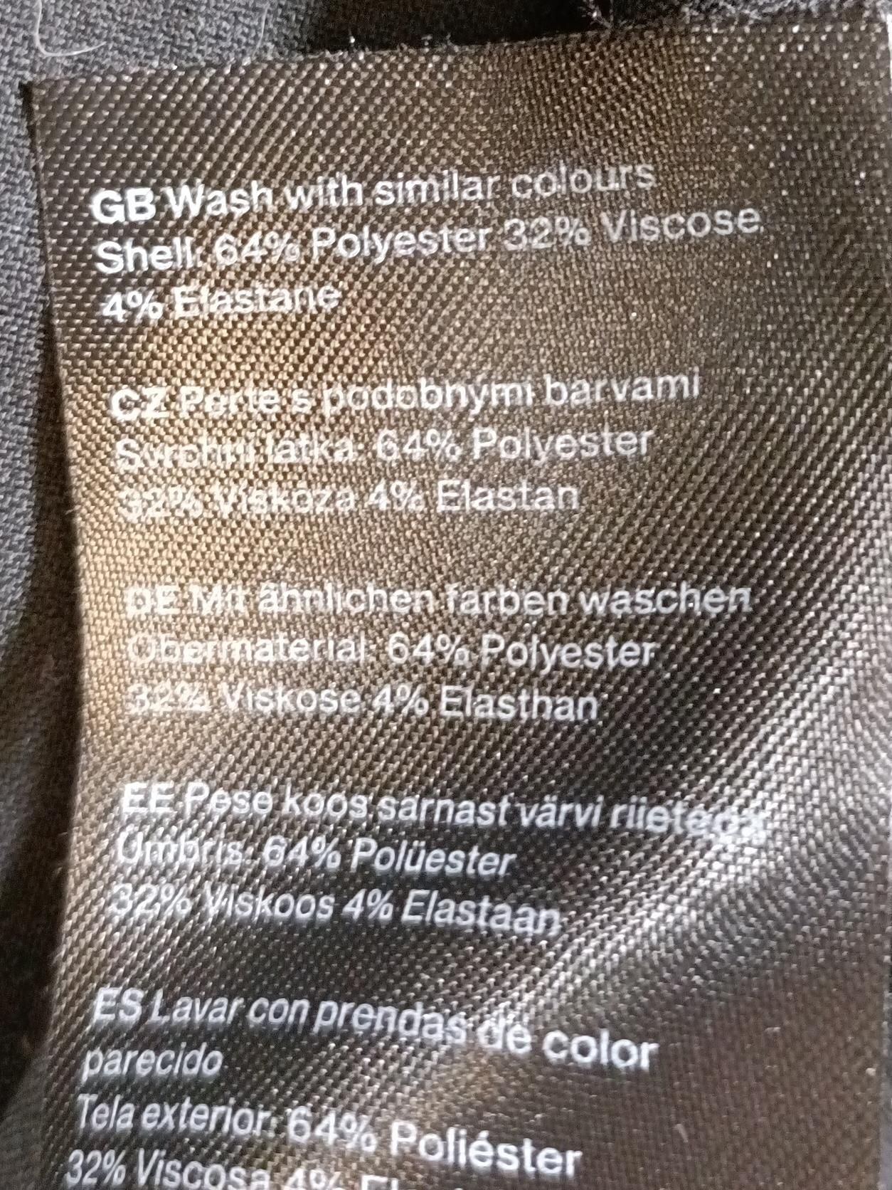 Weekday Women's Shirt UK 8 Black Polyester with Viscose, Elastane Basic - Image 6