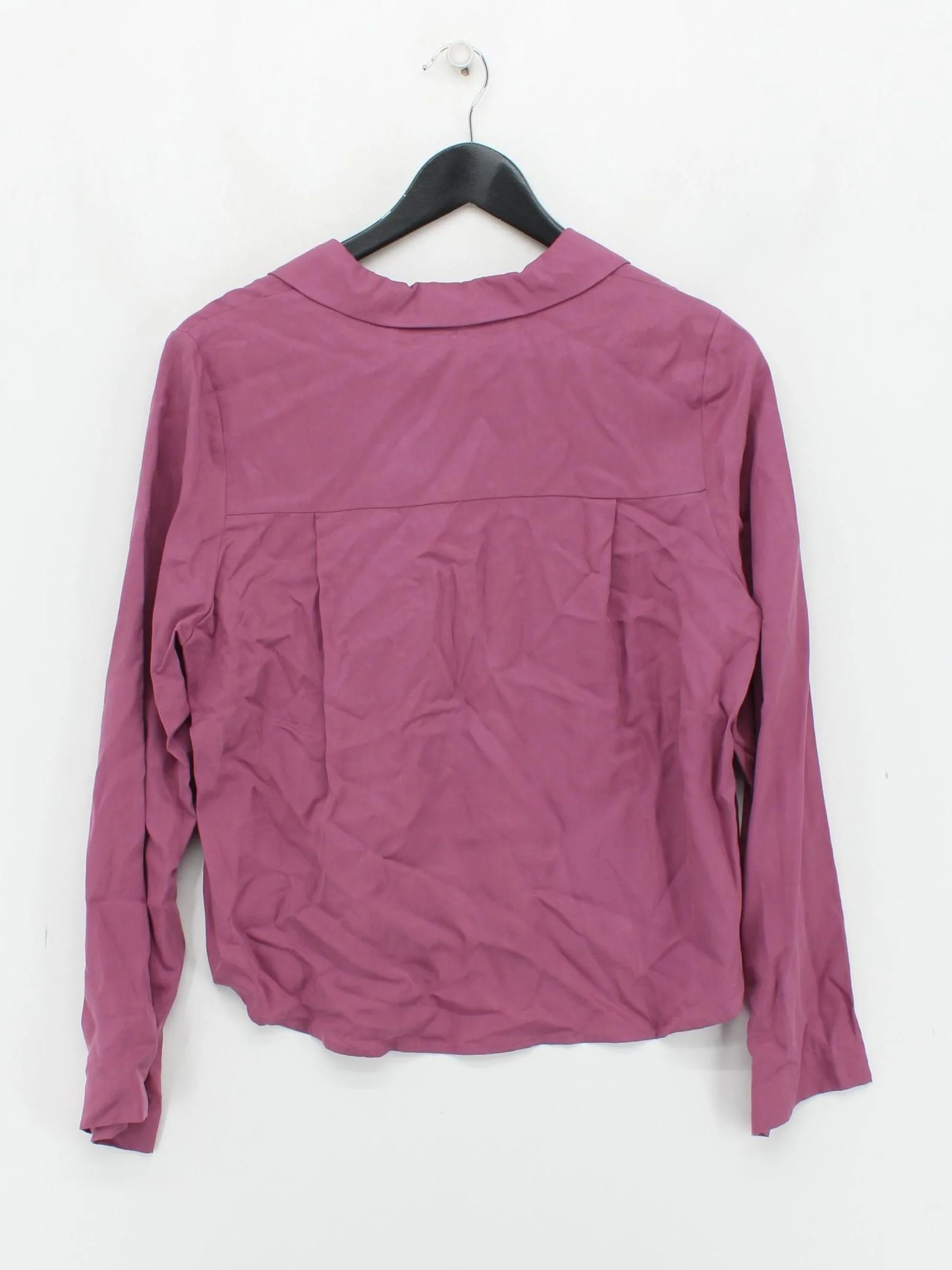 Weekday Women's Shirt XXS Purple 100% Lyocell Modal Basic New with tags - Image 2