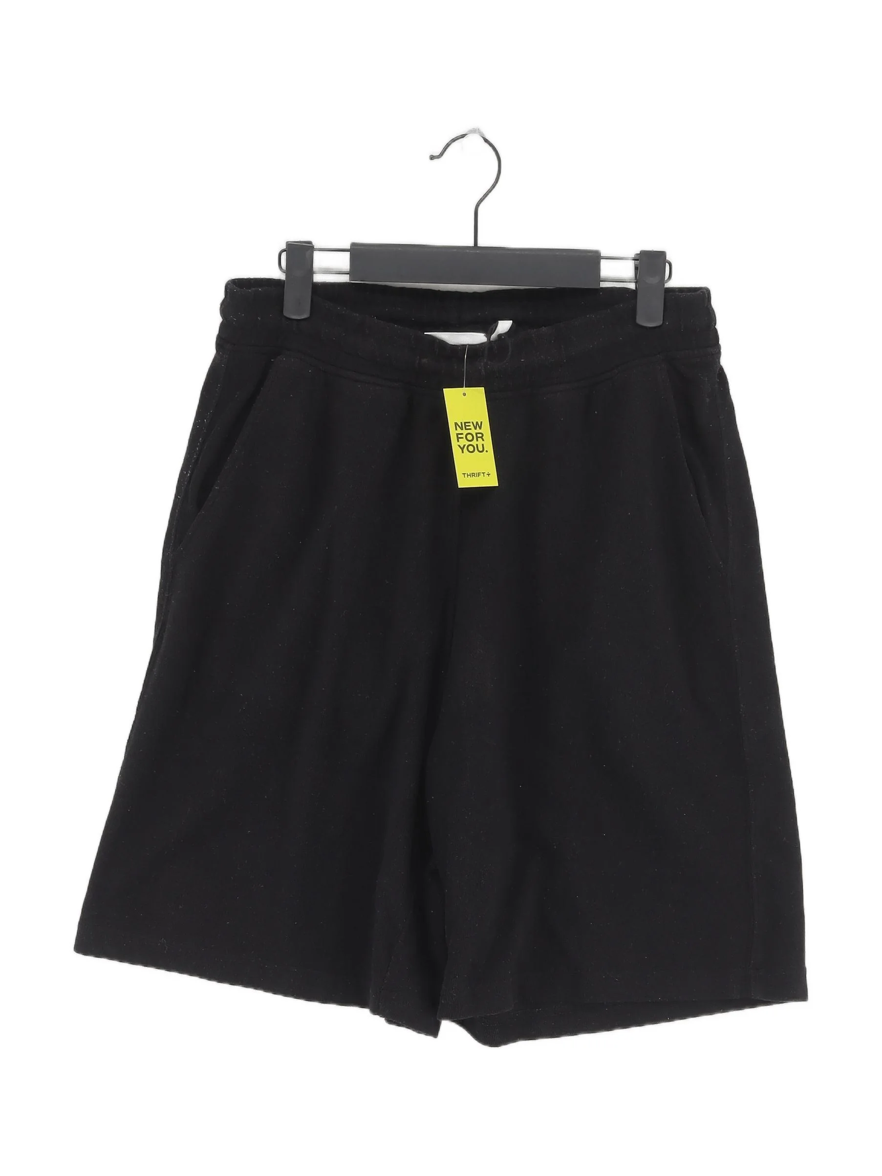 Weekday Women's Shorts S Black Cotton with Polyester Paperbag