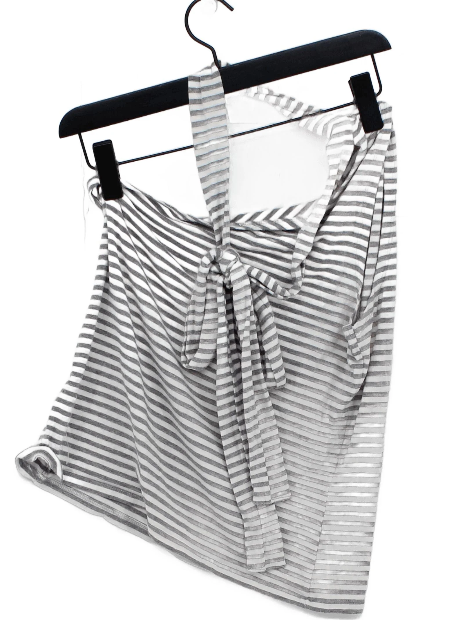 Weekday Women's Top M Grey Lyocell Modal with Elastane Basic