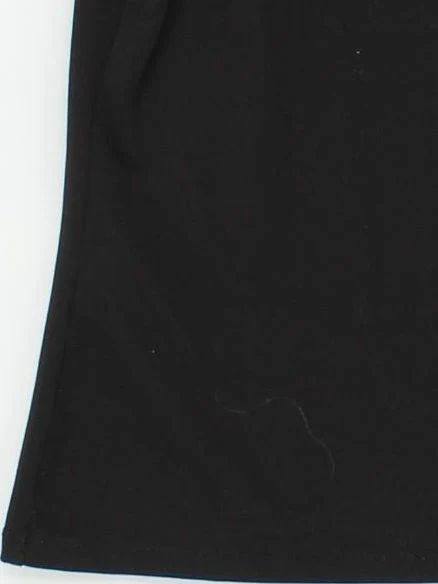 Weekday Women's Top S Black Polyester with Elastane Sleeveless Mock Neck Basic - Image 4