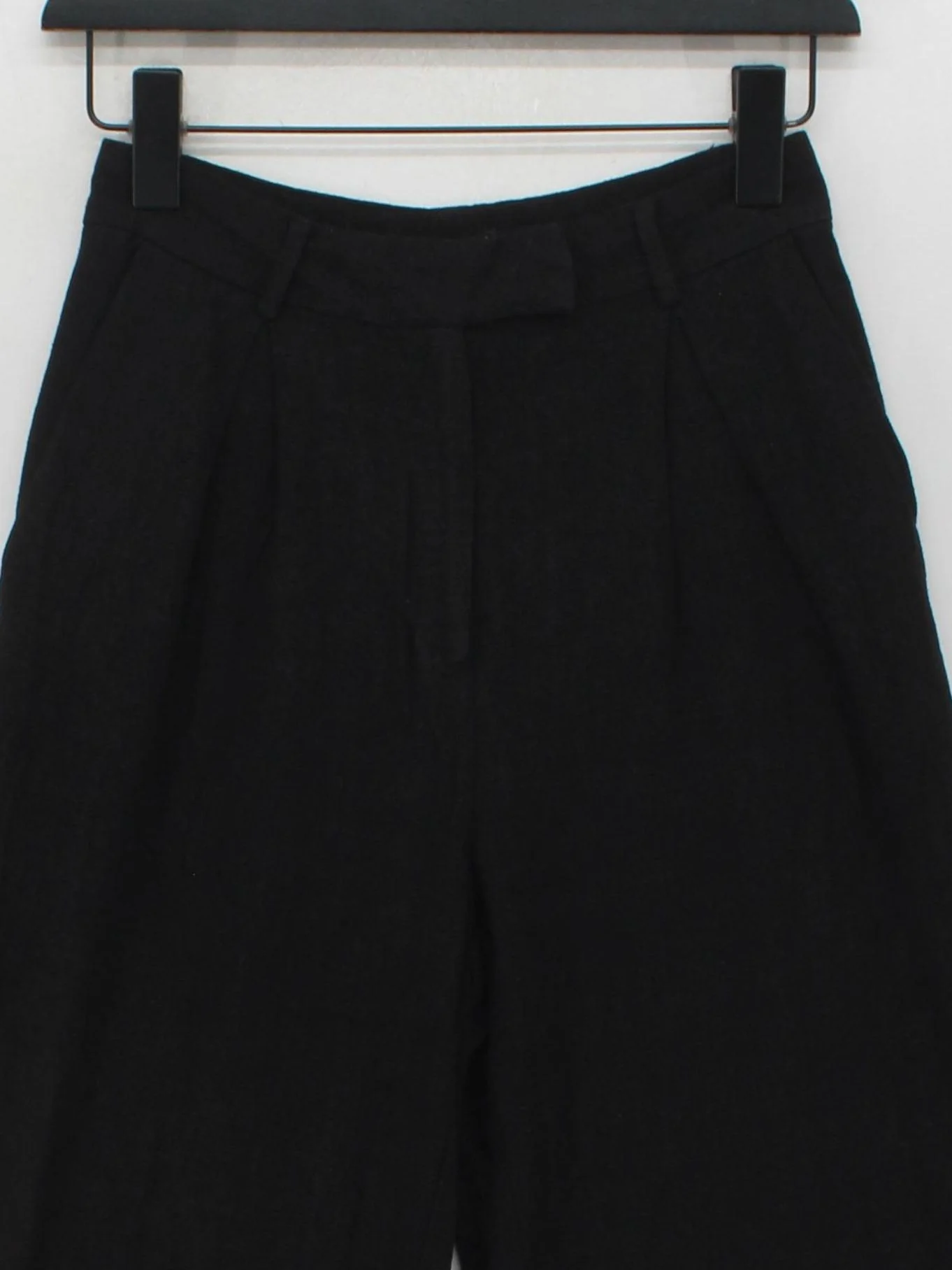 Weekday Women's Trousers UK 6 Black 100% Other Wide-Leg Chino - Image 3