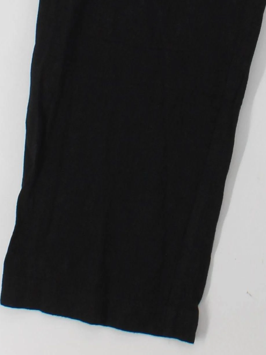 Weekday Women's Trousers UK 6 Black 100% Other Wide-Leg Chino - Image 4