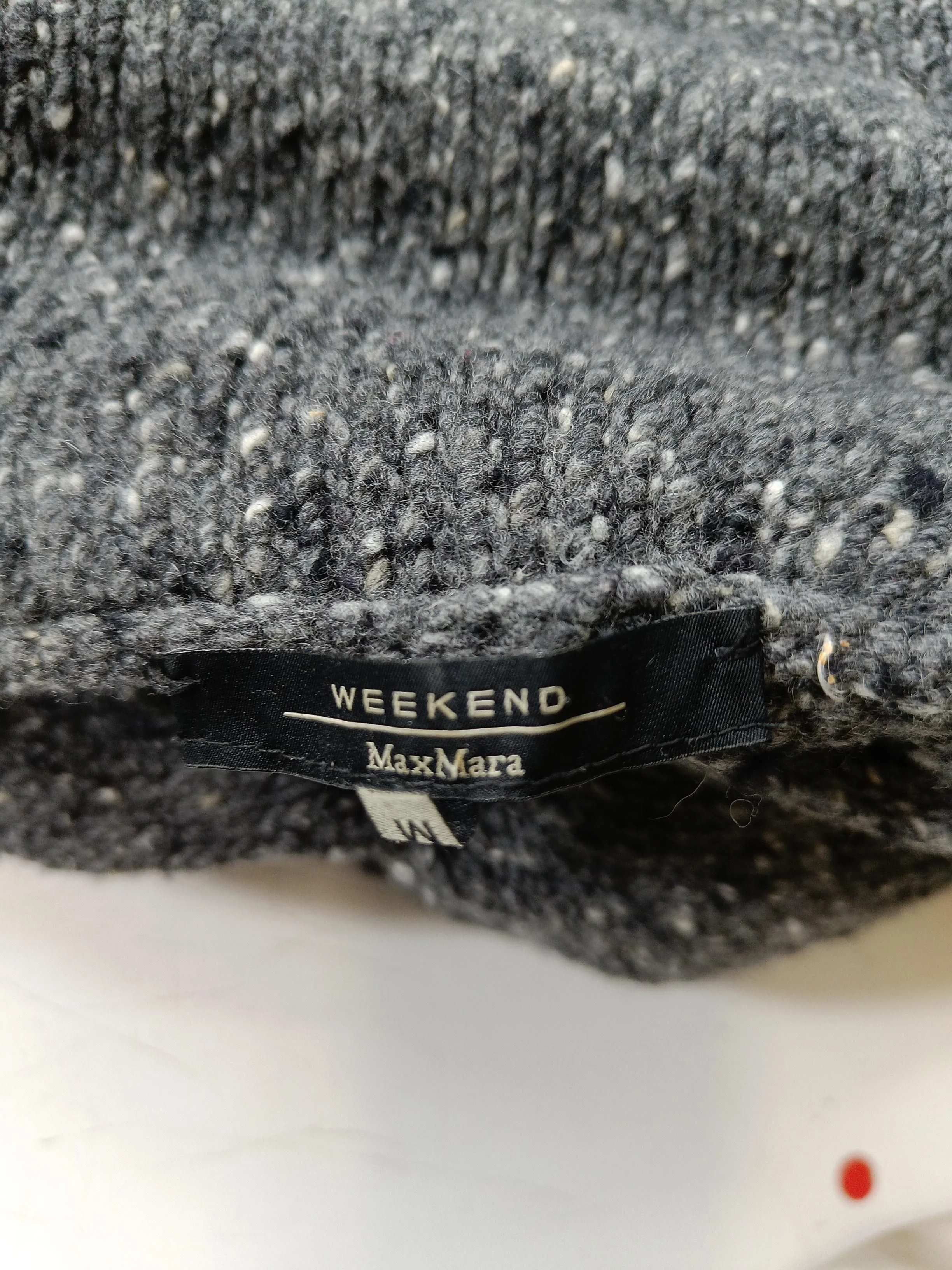 Weekend Max Mara Women's Jumper M Grey Wool with Polyamide Roll Neck Pullover - Image 5
