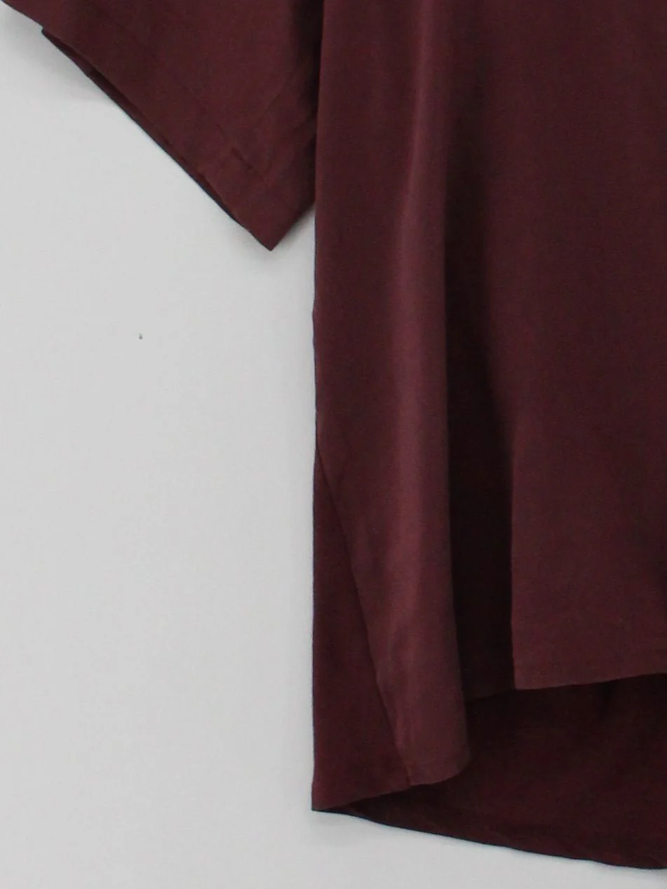 Weekend Max Mara Women's Top M Red Lyocell Modal with Cotton, Elastane Basic - Image 4