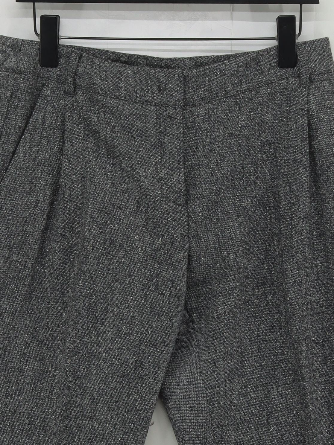 Weekend Max Mara Women's Trousers UK 12 Grey Wool - Image 3