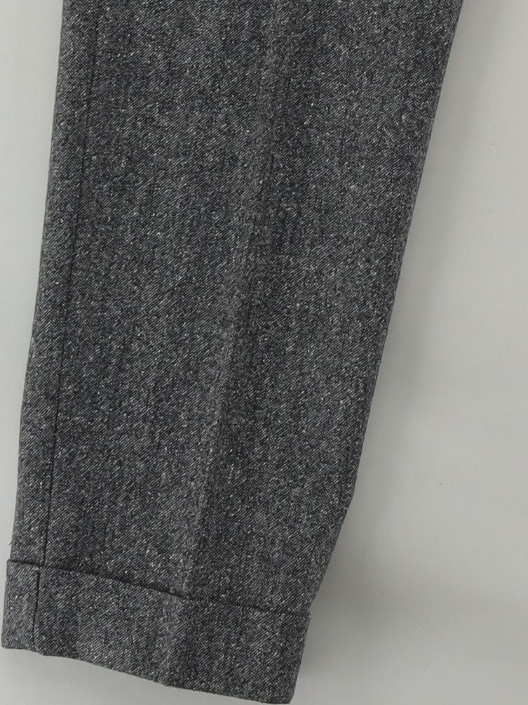 Weekend Max Mara Women's Trousers UK 12 Grey Wool - Image 4