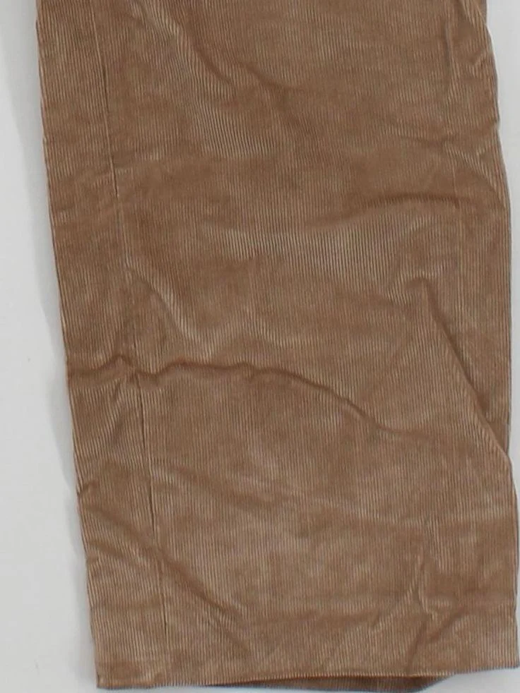 Weekend Max Mara Women's Trousers UK 12 Tan Cotton with Elastane Straight Chino - Image 4