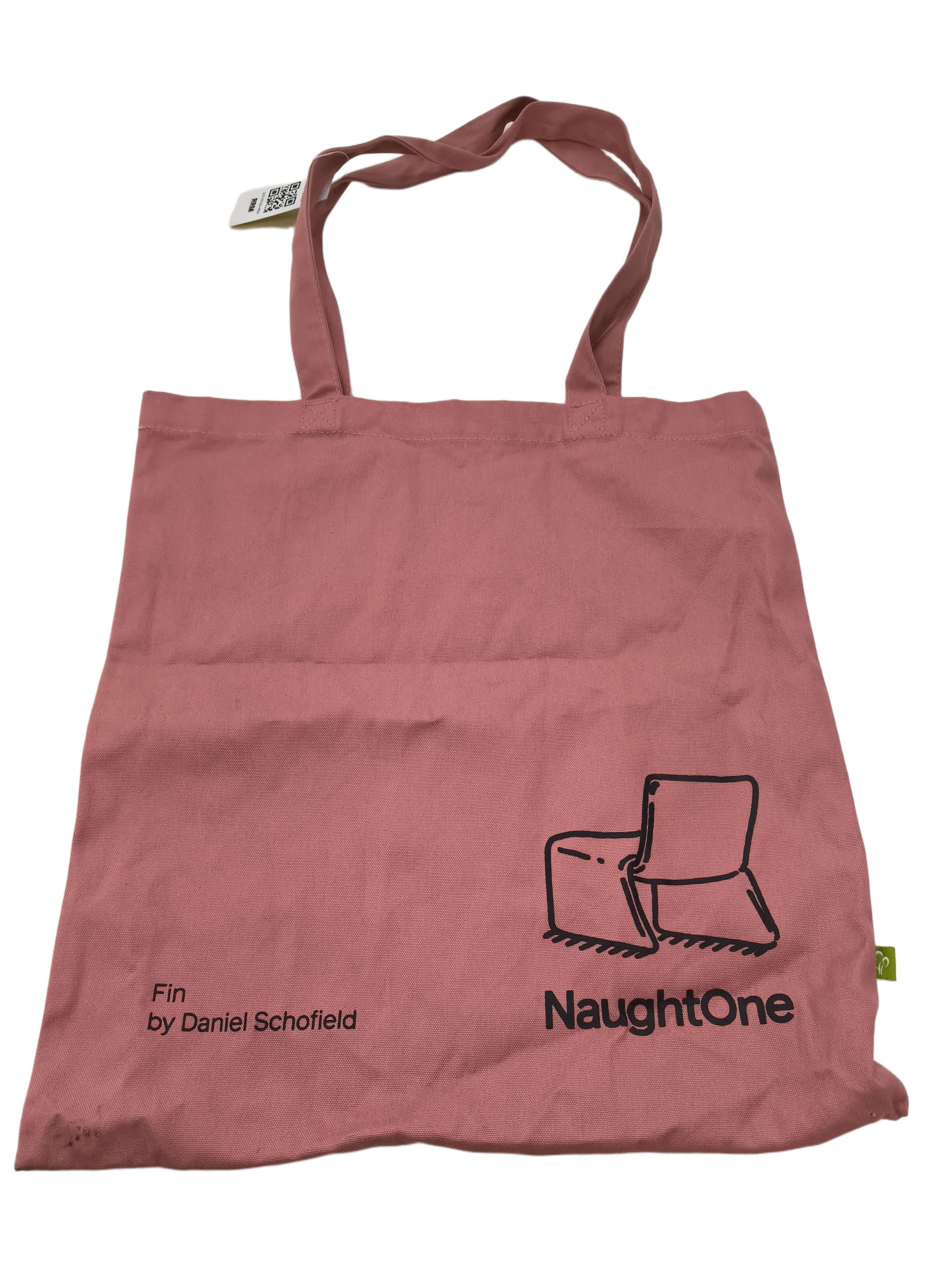 Westford Mill Women's Bag Pink Graphic 100% Cotton Tote