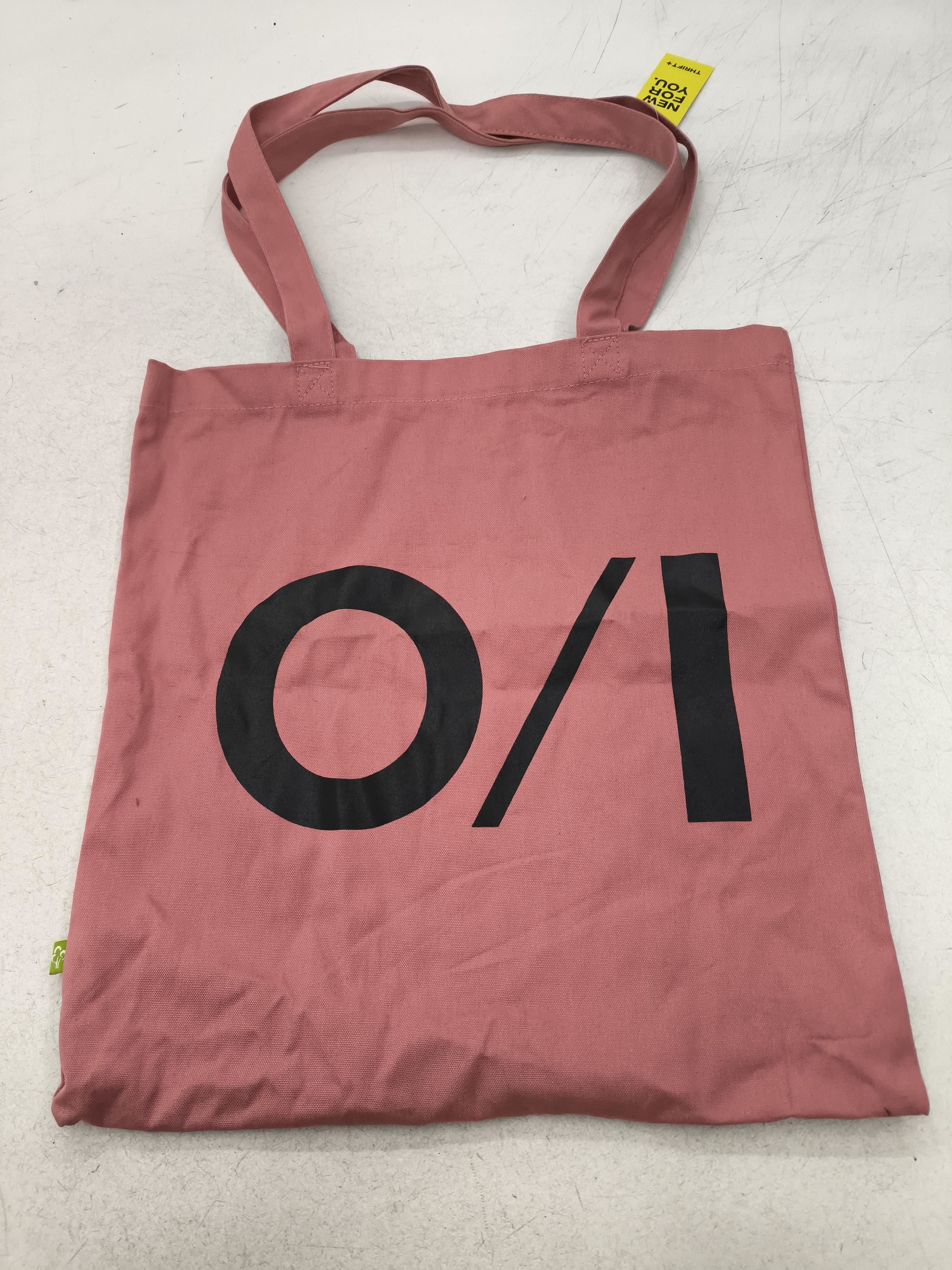 Westford Mill Women's Bag Pink Graphic 100% Cotton Tote - Image 2
