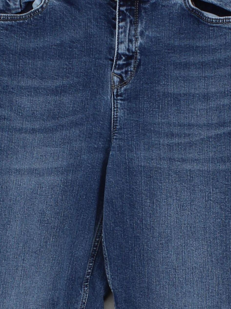 WHIITE Women's Jeans W 30 in Blue Cotton with Elastane Skinny - Image 3