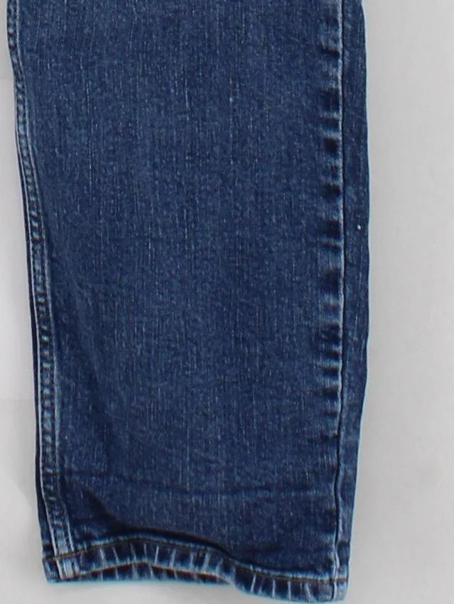 WHIITE Women's Jeans W 30 in Blue Cotton with Elastane Skinny - Image 4