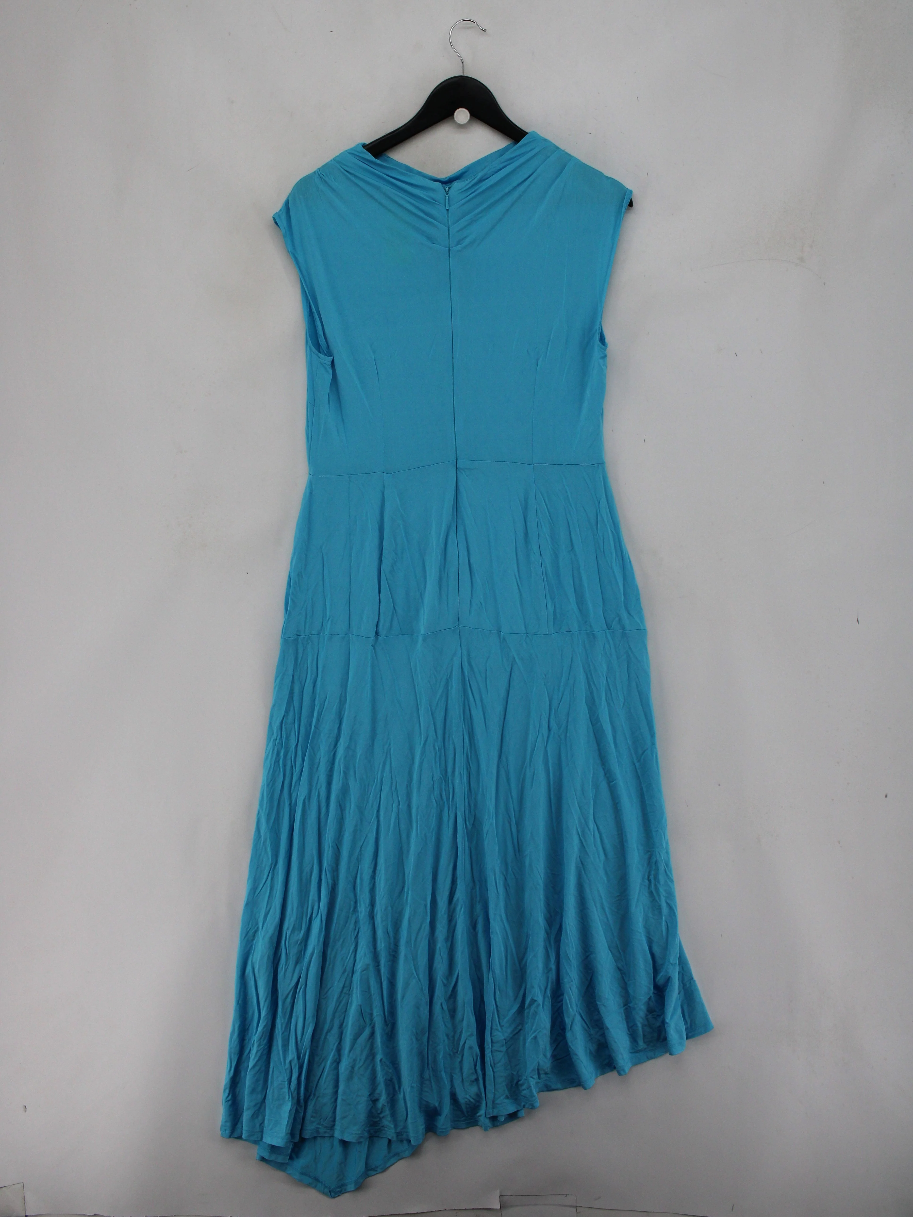 Whistles A-Line Midi Dress M in Blue - Image 2