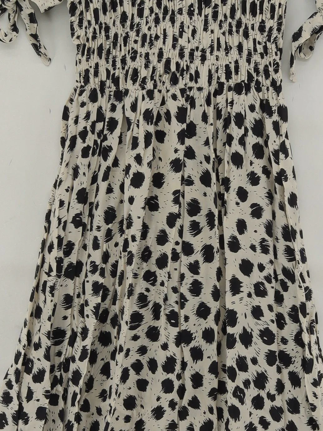 Whistles A-Line Midi Dress UK8 in Cream - Image 3