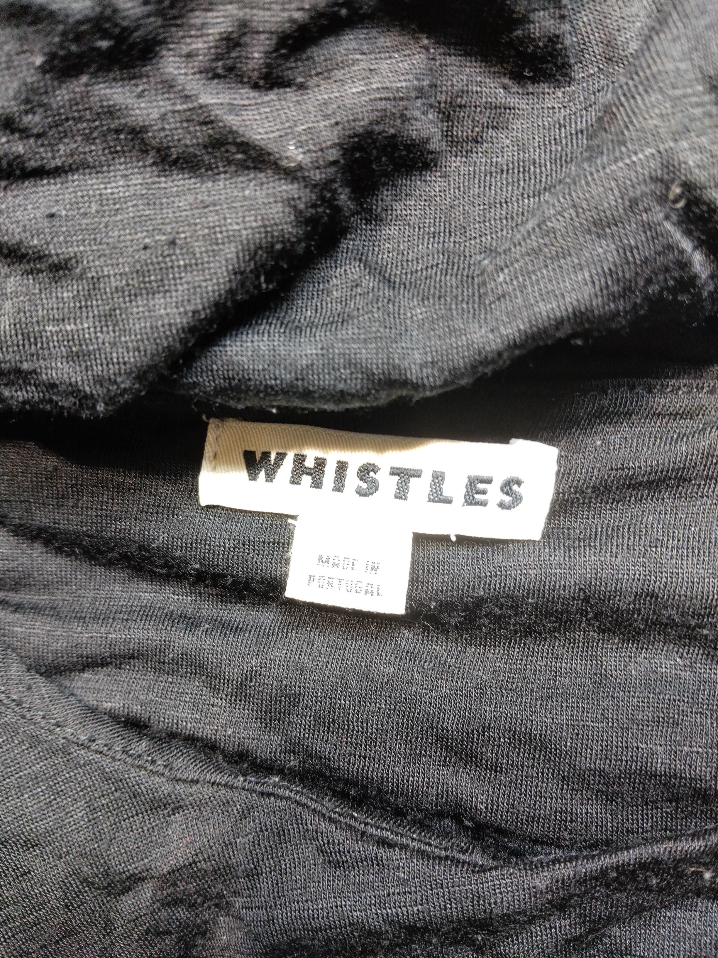 Whistles Bodycon Midi Dress M in Black - Image 5