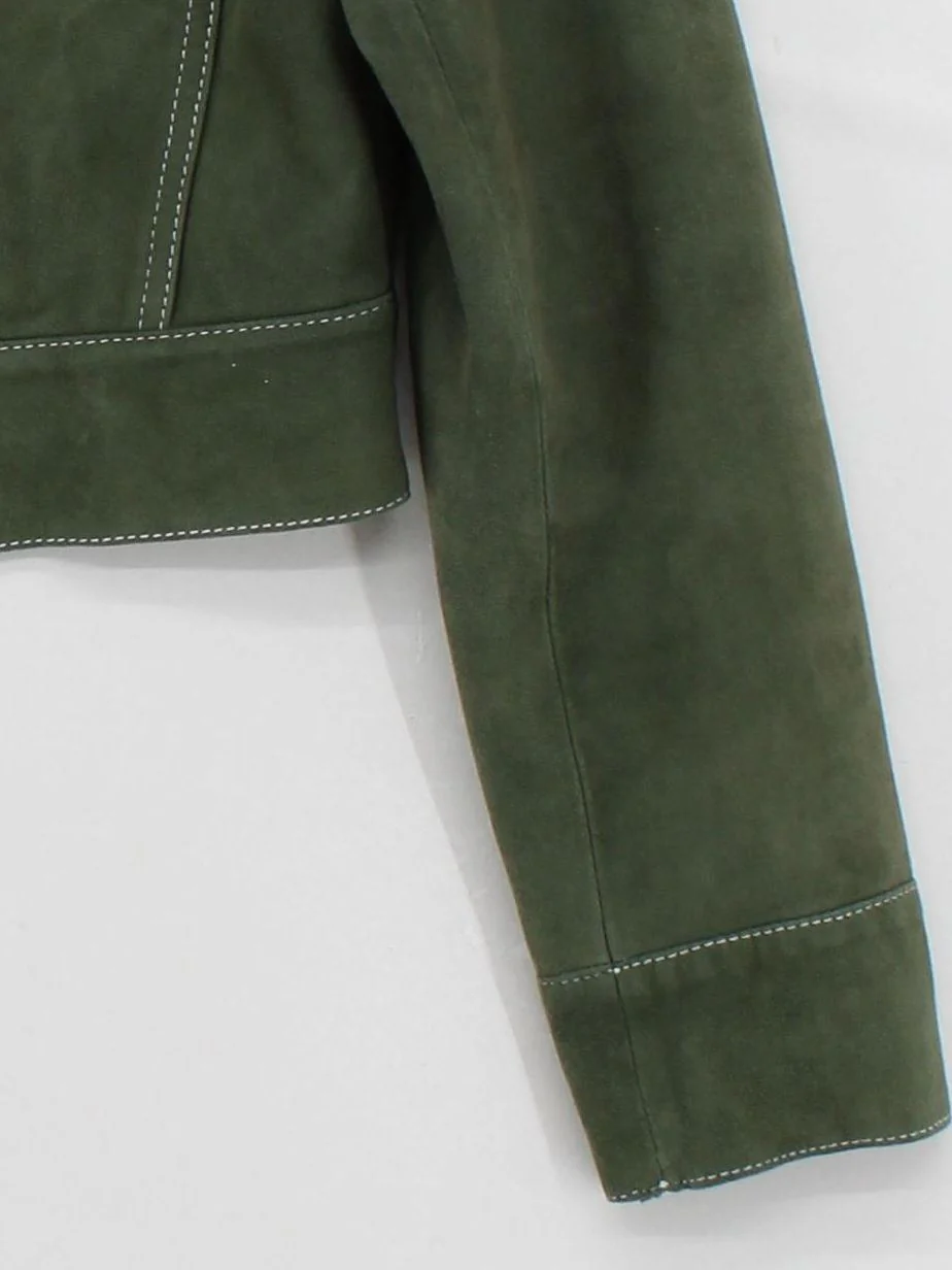 Whistles Bomber Jacket jacket green - Image 4