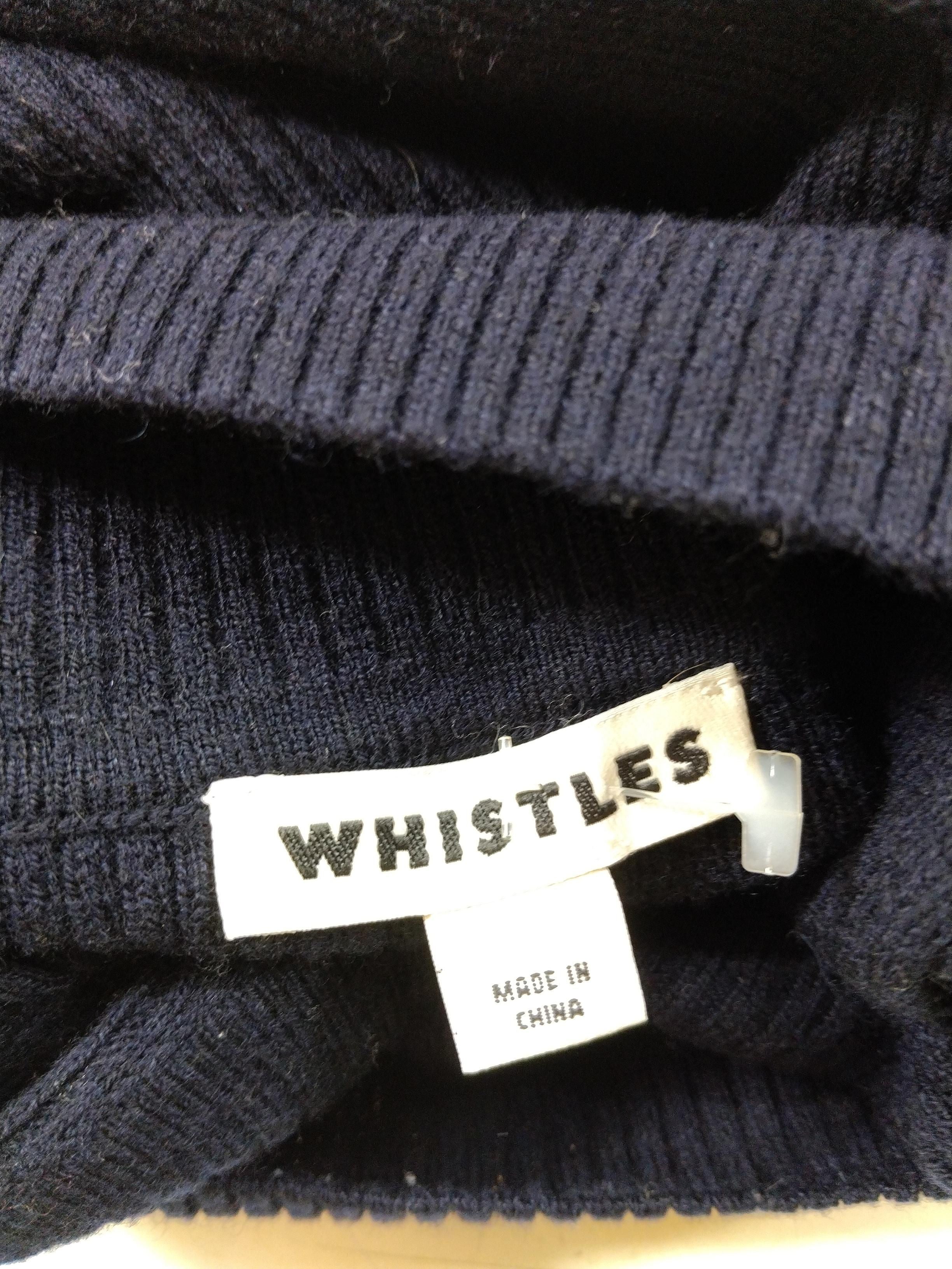 Whistles Jumper Mini Dress M in Blue - Image 6
