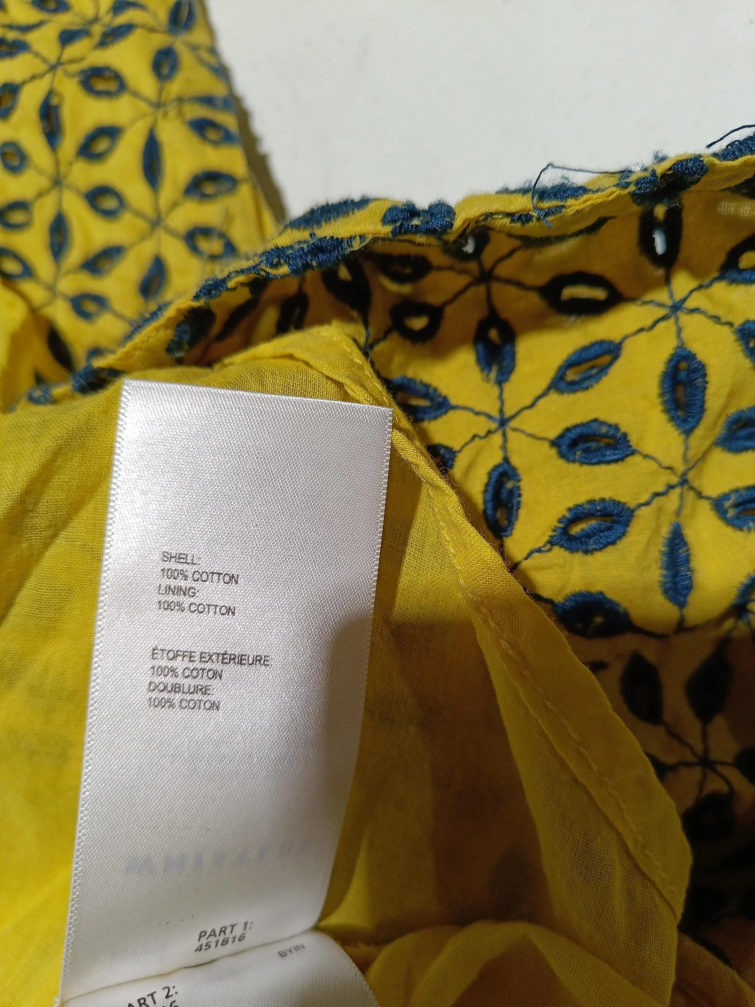 Whistles Jumper Mini Dress UK6 in Yellow - Image 6