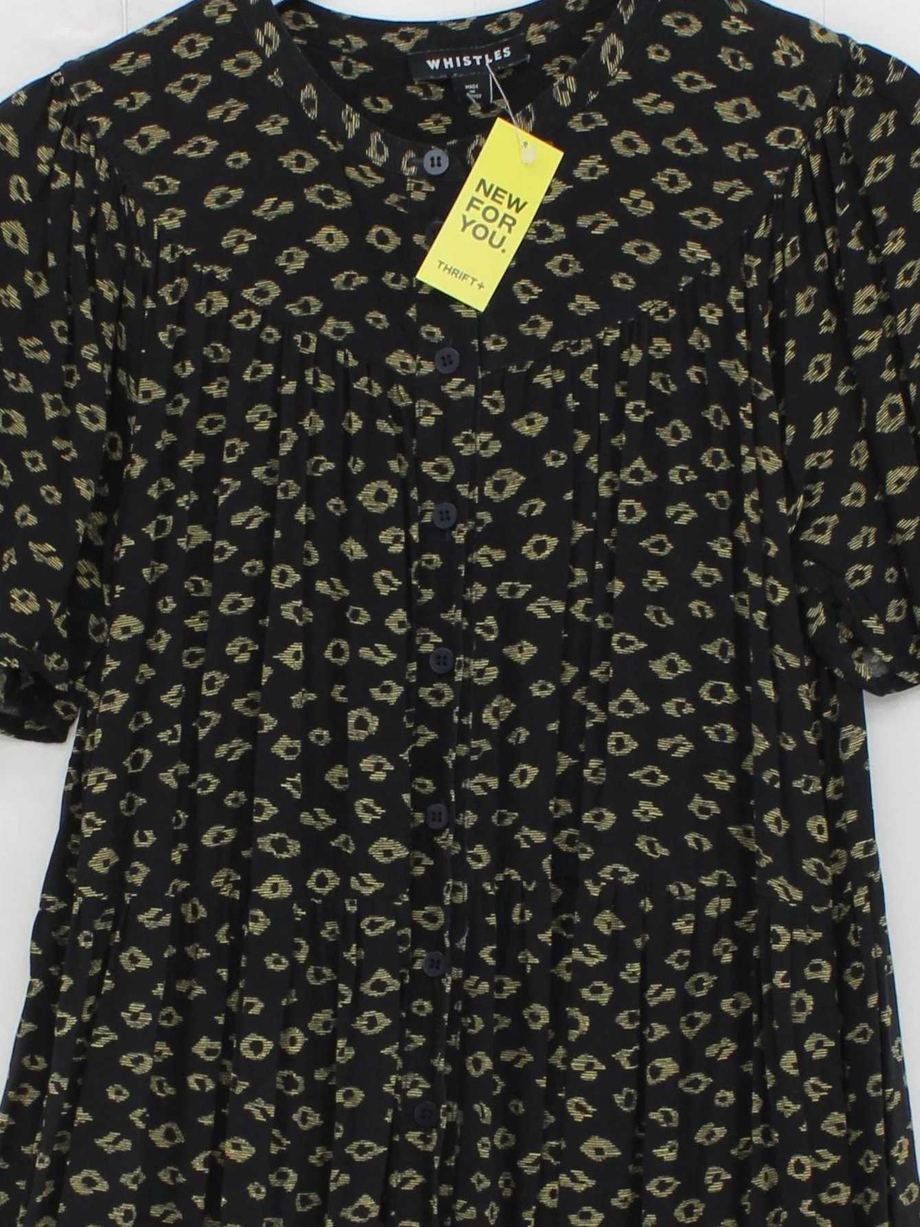 Whistles Maxi Dress UK10 in Black - Image 3