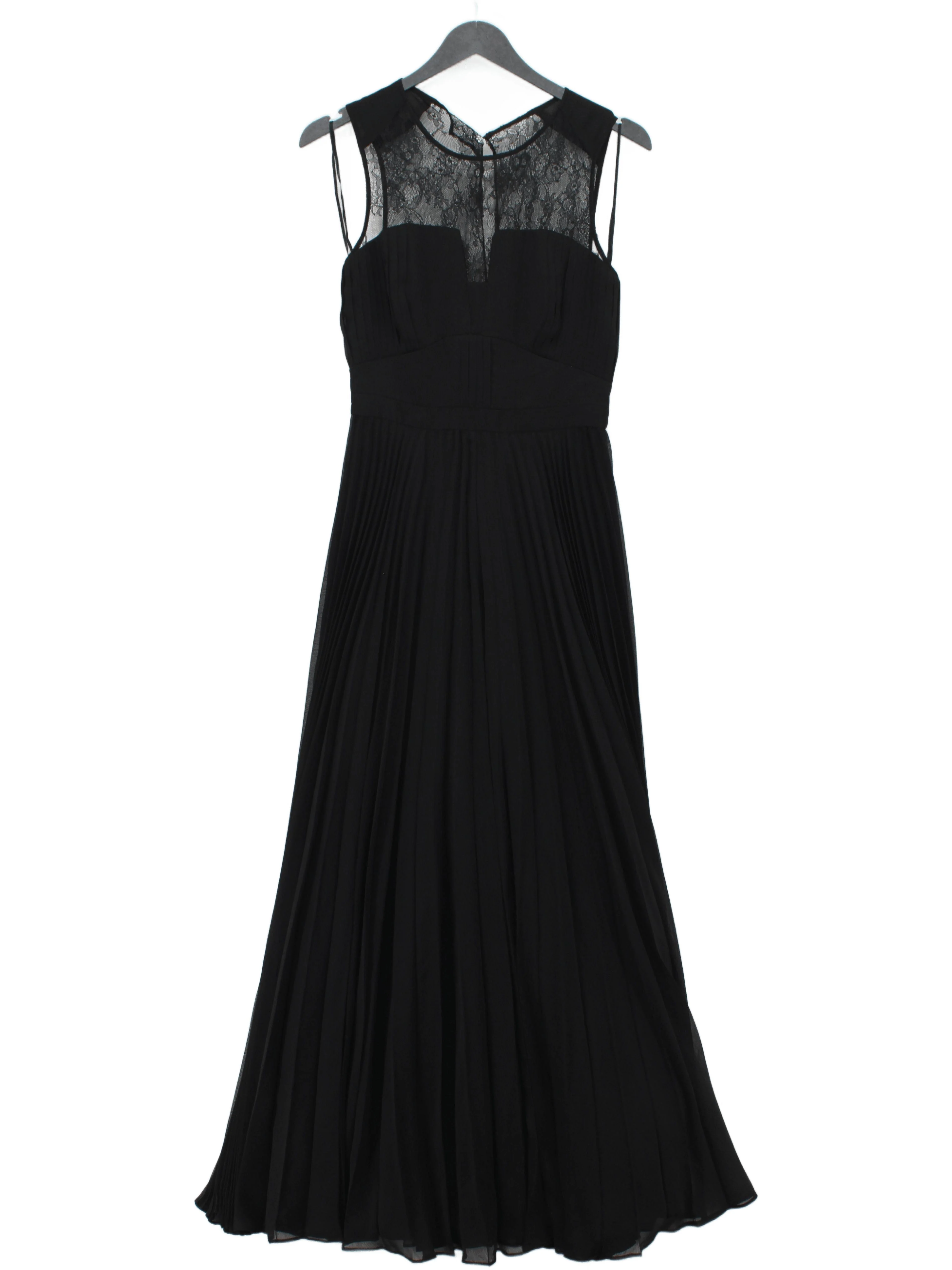 Whistles Maxi Dress UK8 in Black