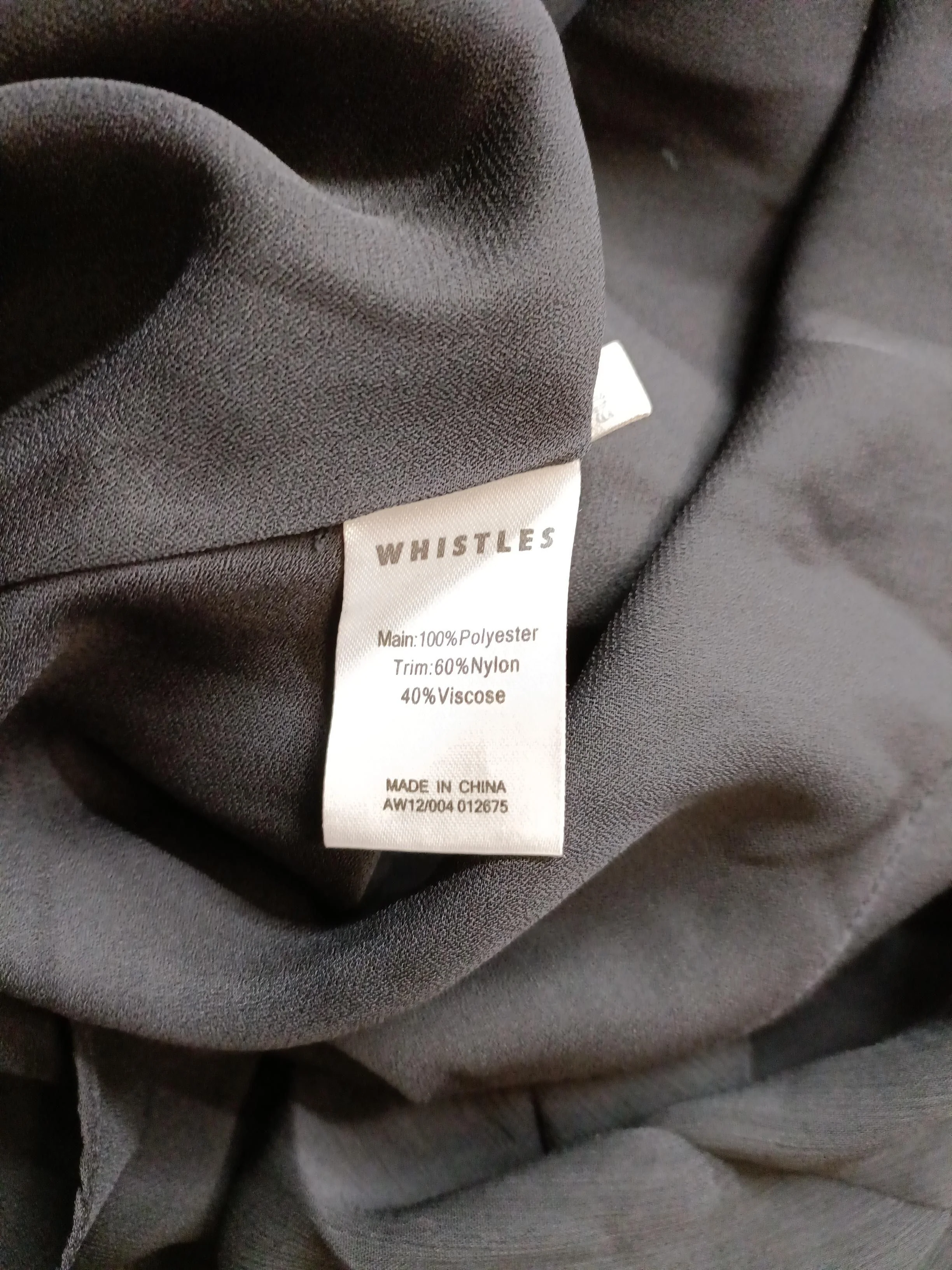Whistles Maxi Dress UK8 in Black - Image 6