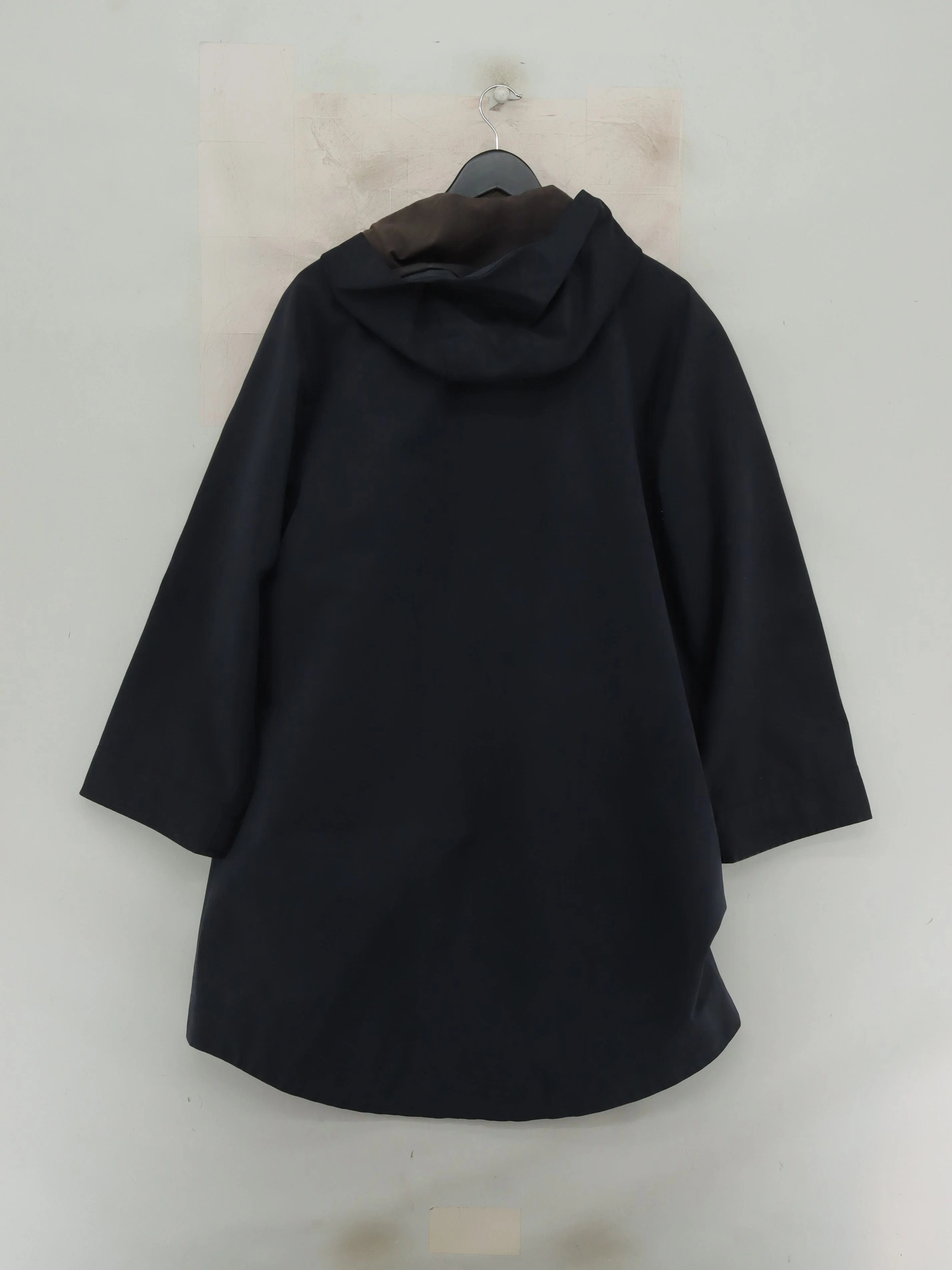Whistles Men's Coat L Blue Polyester with Cotton, Polyamide Anorak - Image 2