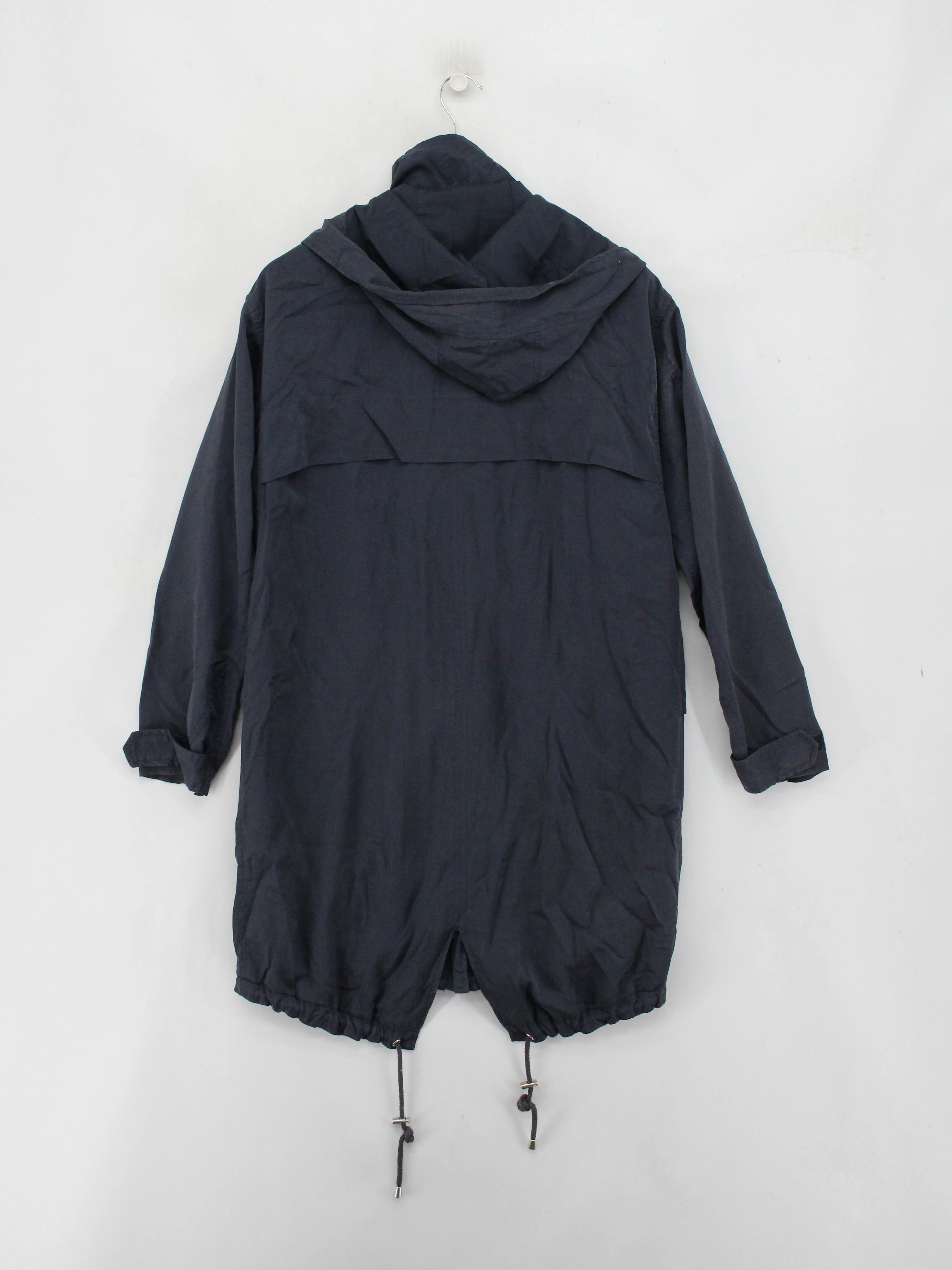 Whistles Men's Coat XL Blue 100% Lyocell Modal Parka - Image 2