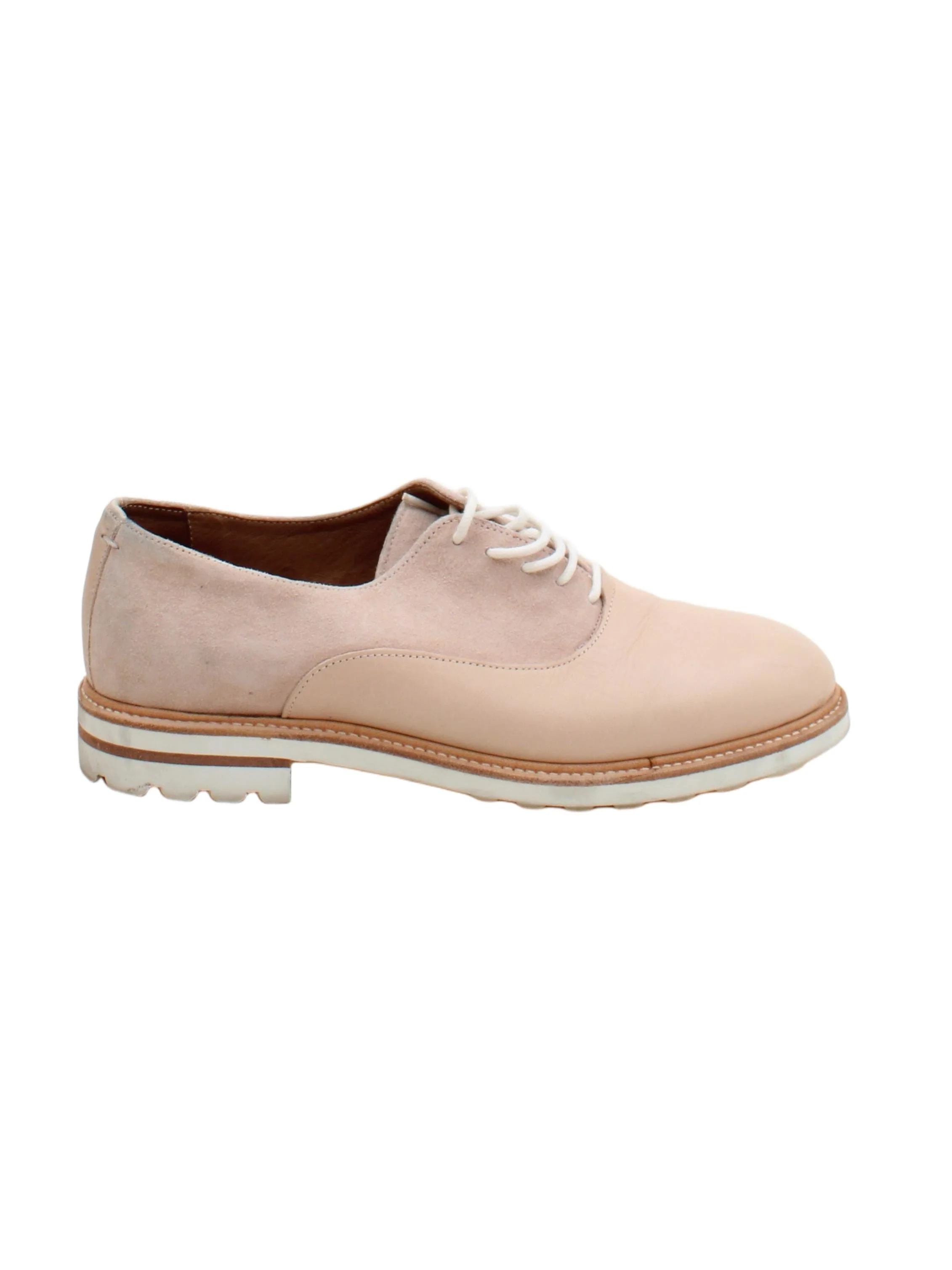 Whistles Men's Formal Shoes UK 5 Tan Leather with Suede Brogue