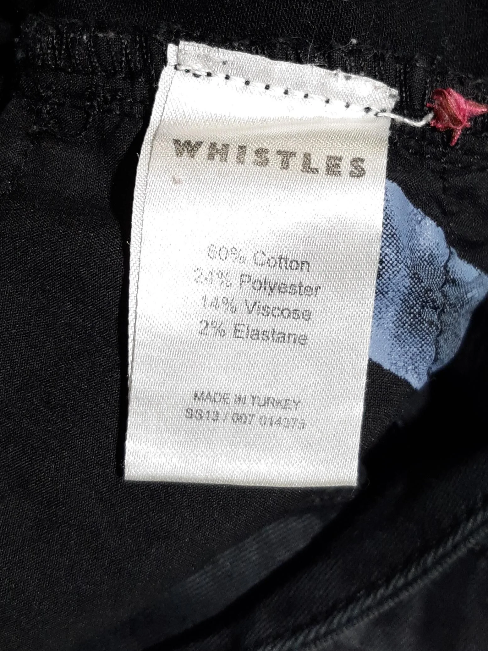 Whistles Men's Jeans W 32 in Black Cotton - Image 8