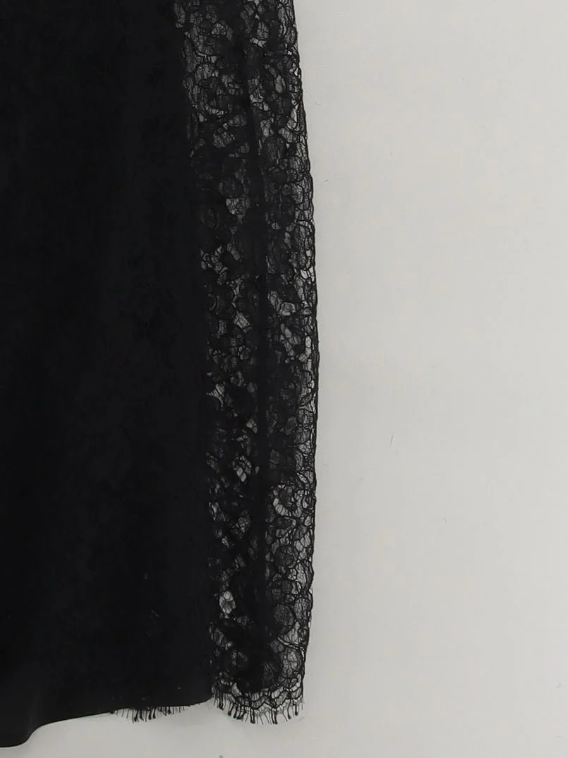 Whistles Mini Dress UK10 in Black - Image 4