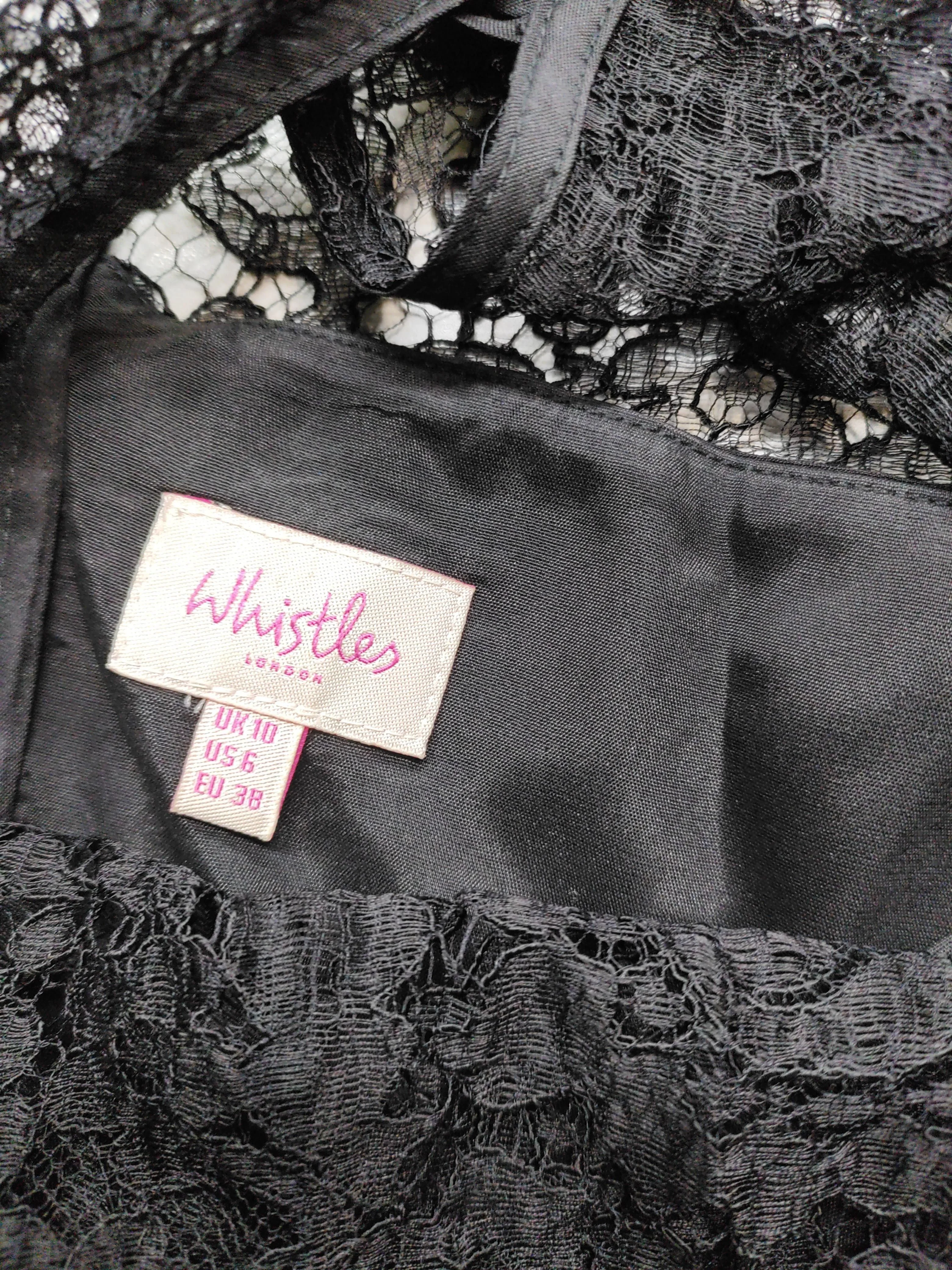 Whistles Mini Dress UK10 in Black - Image 5