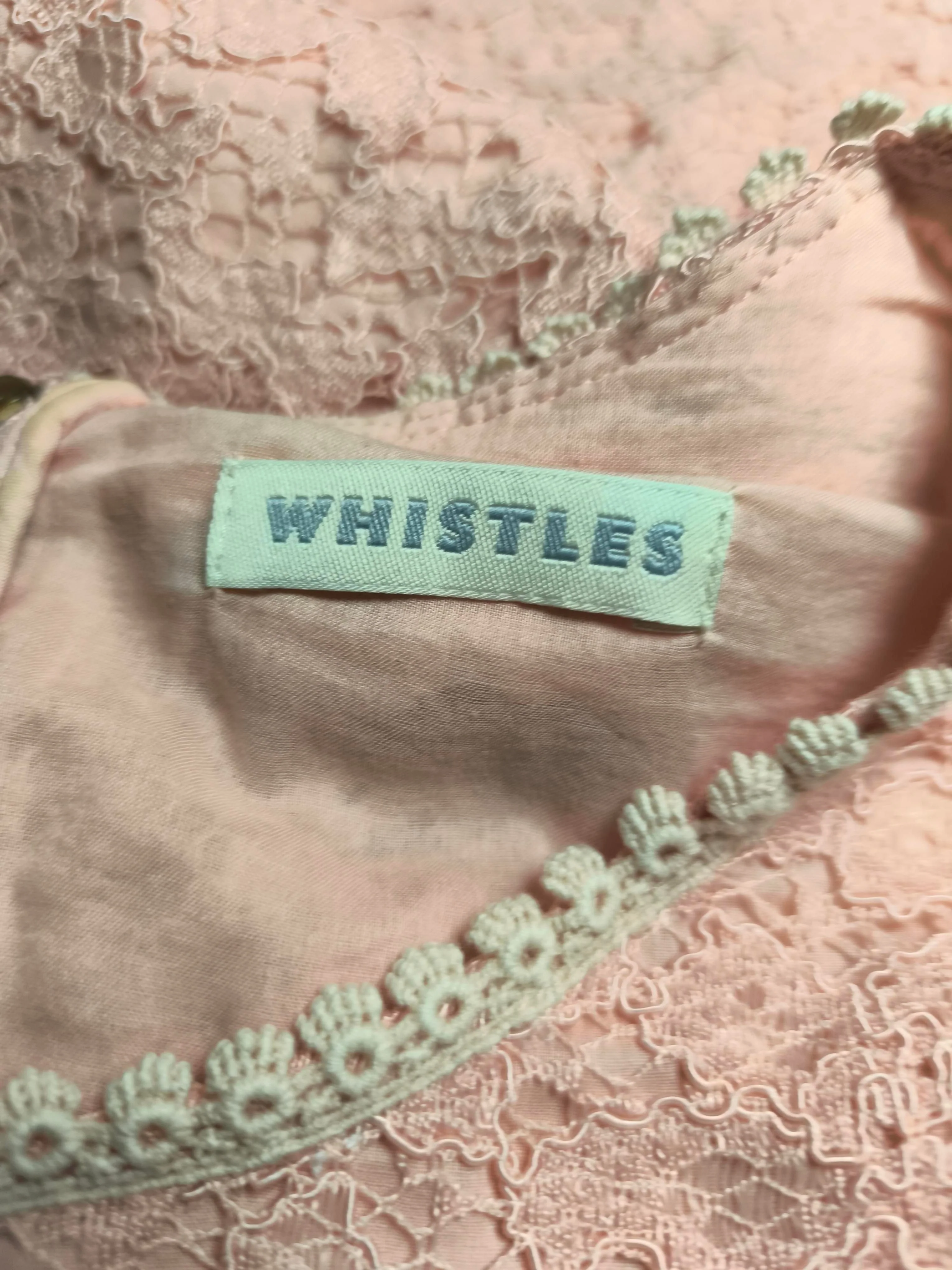 Whistles Mini Dress UK10 in Pink - Image 6