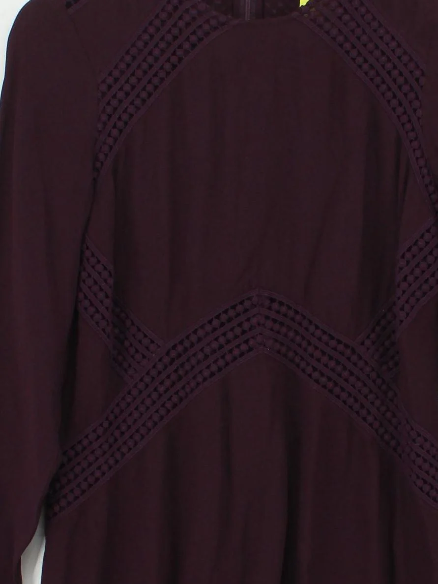 Whistles Mini Dress UK12 in Red - Image 3
