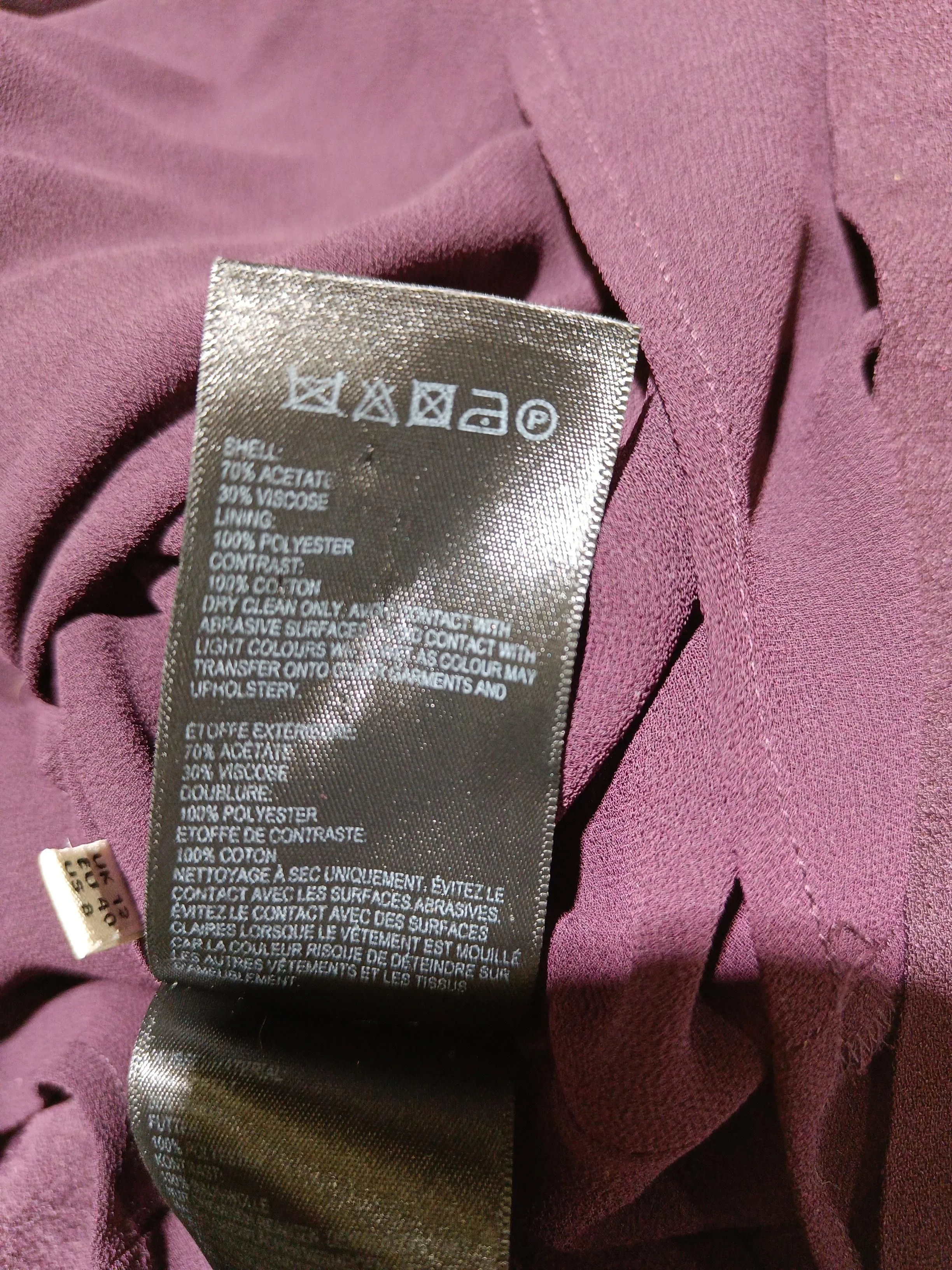 Whistles Mini Dress UK12 in Red - Image 6