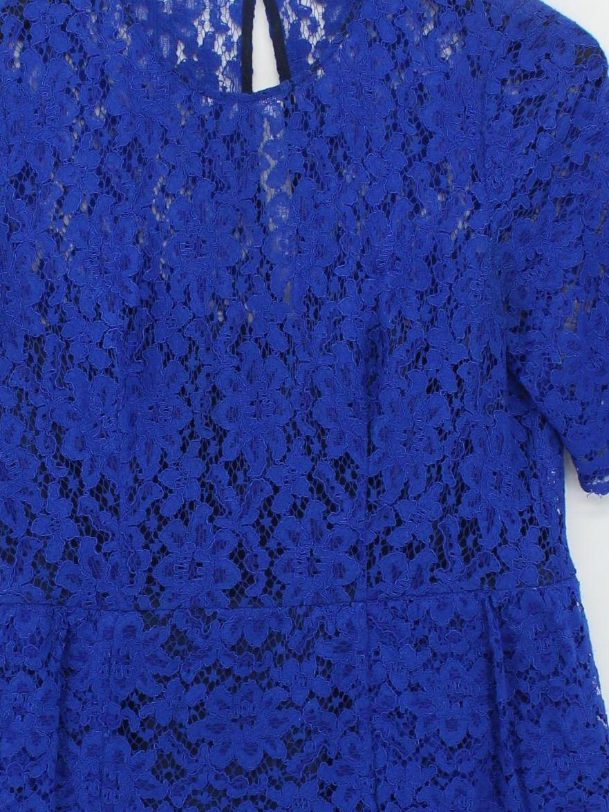 Whistles Mini Dress UK14 in Blue - Image 3