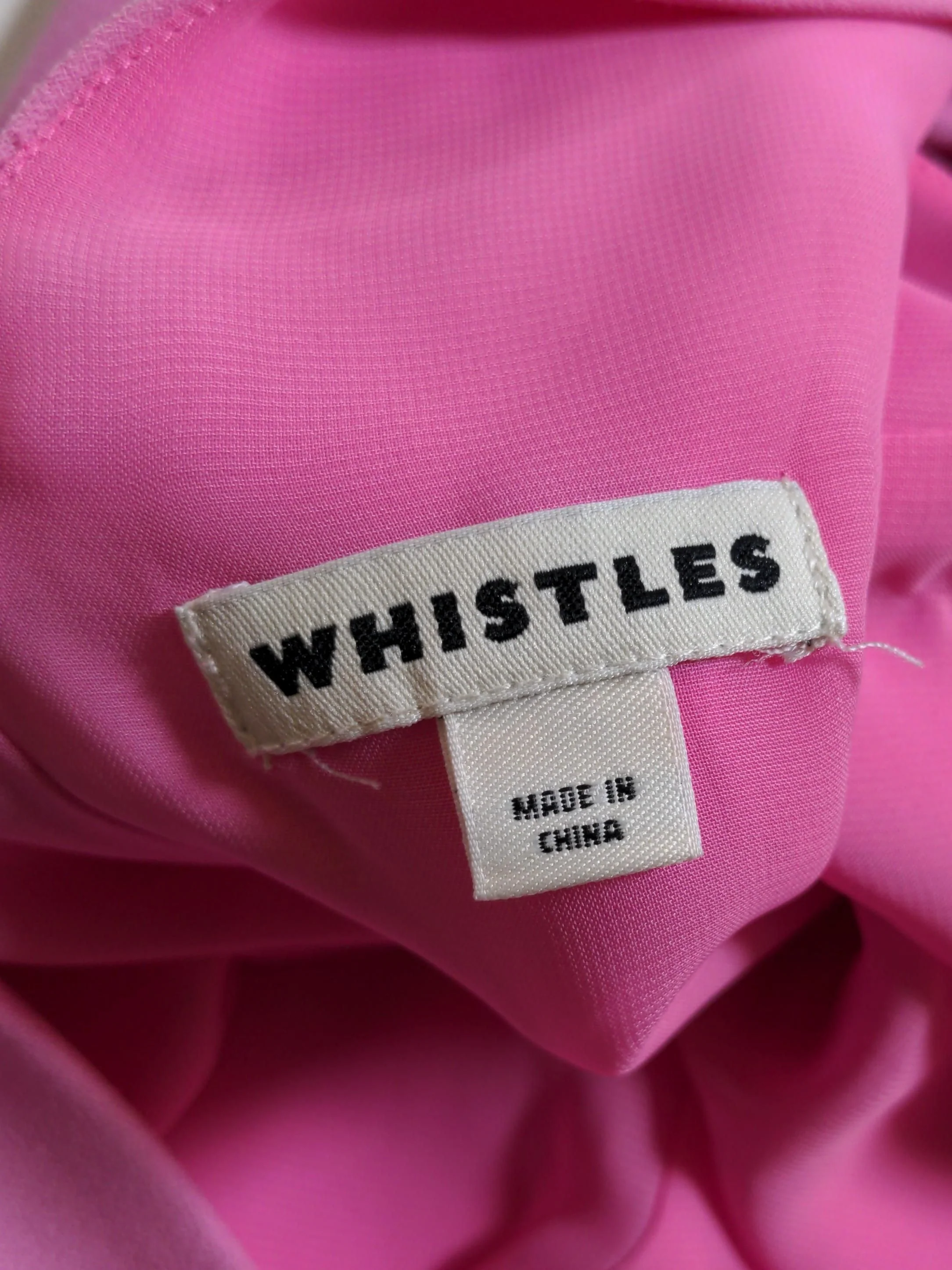 Whistles Mini Dress UK6 in Pink - Image 6