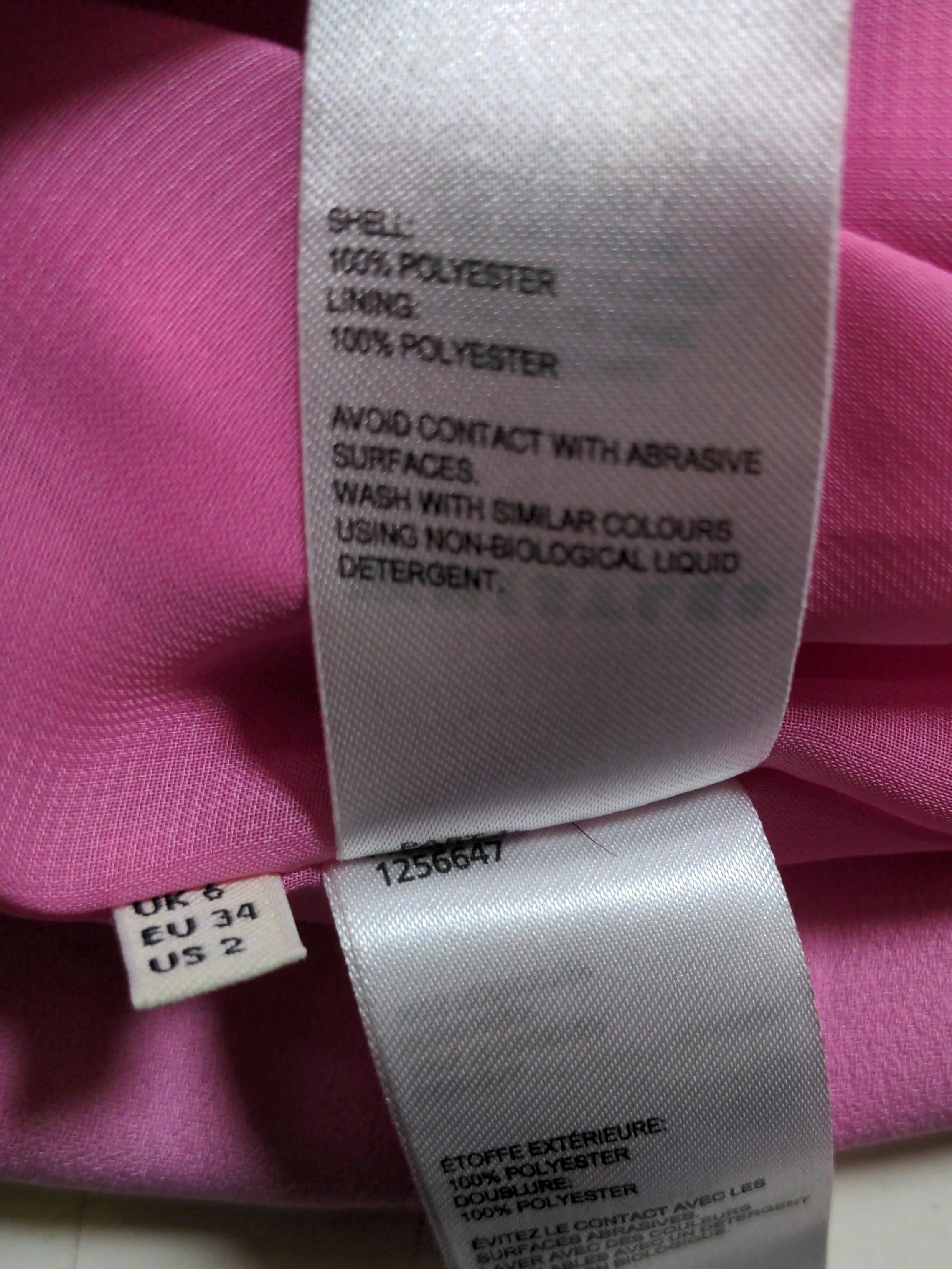 Whistles Mini Dress UK6 in Pink - Image 7