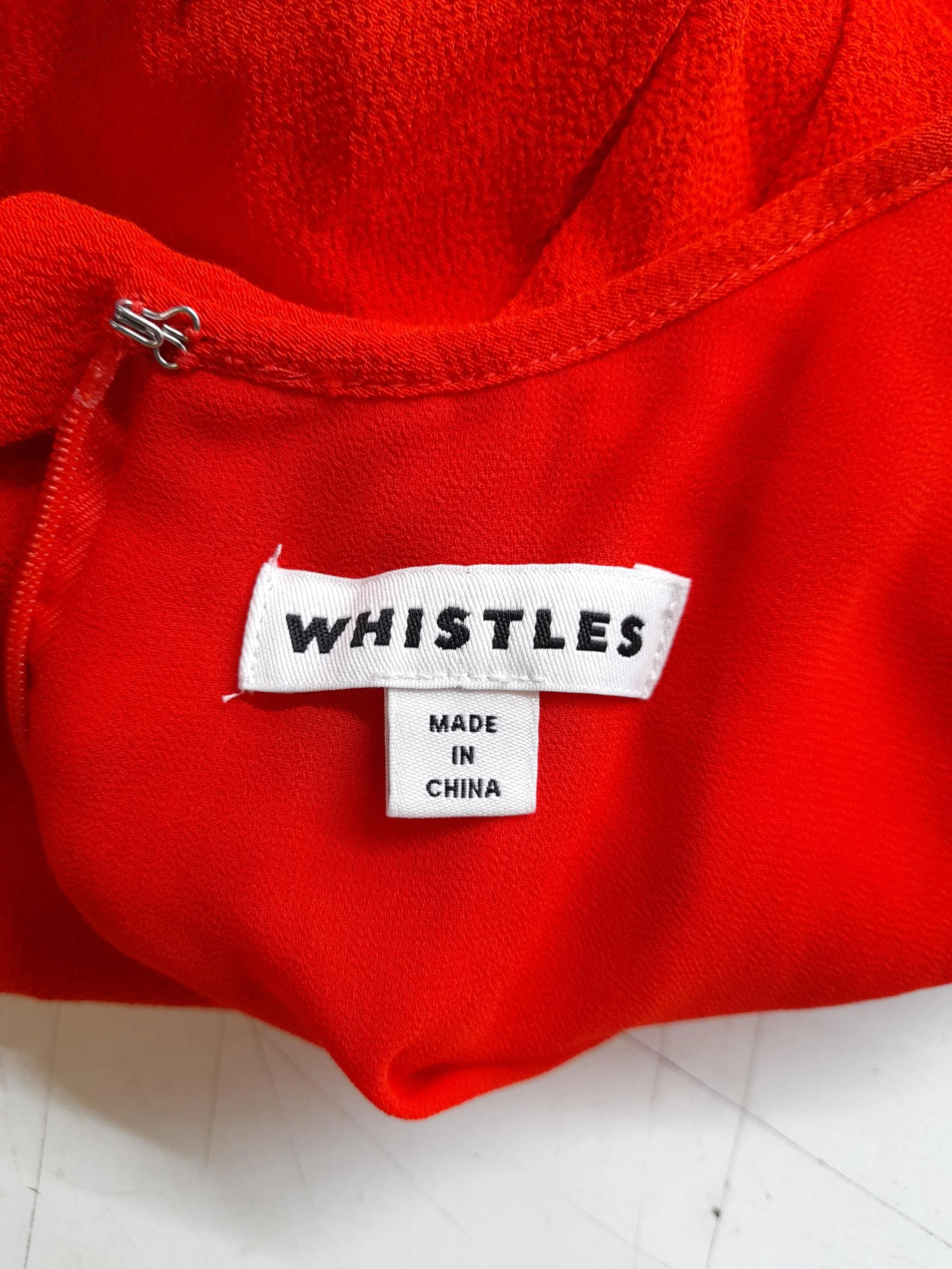 Whistles Mini Dress UK6 in Red - Image 6