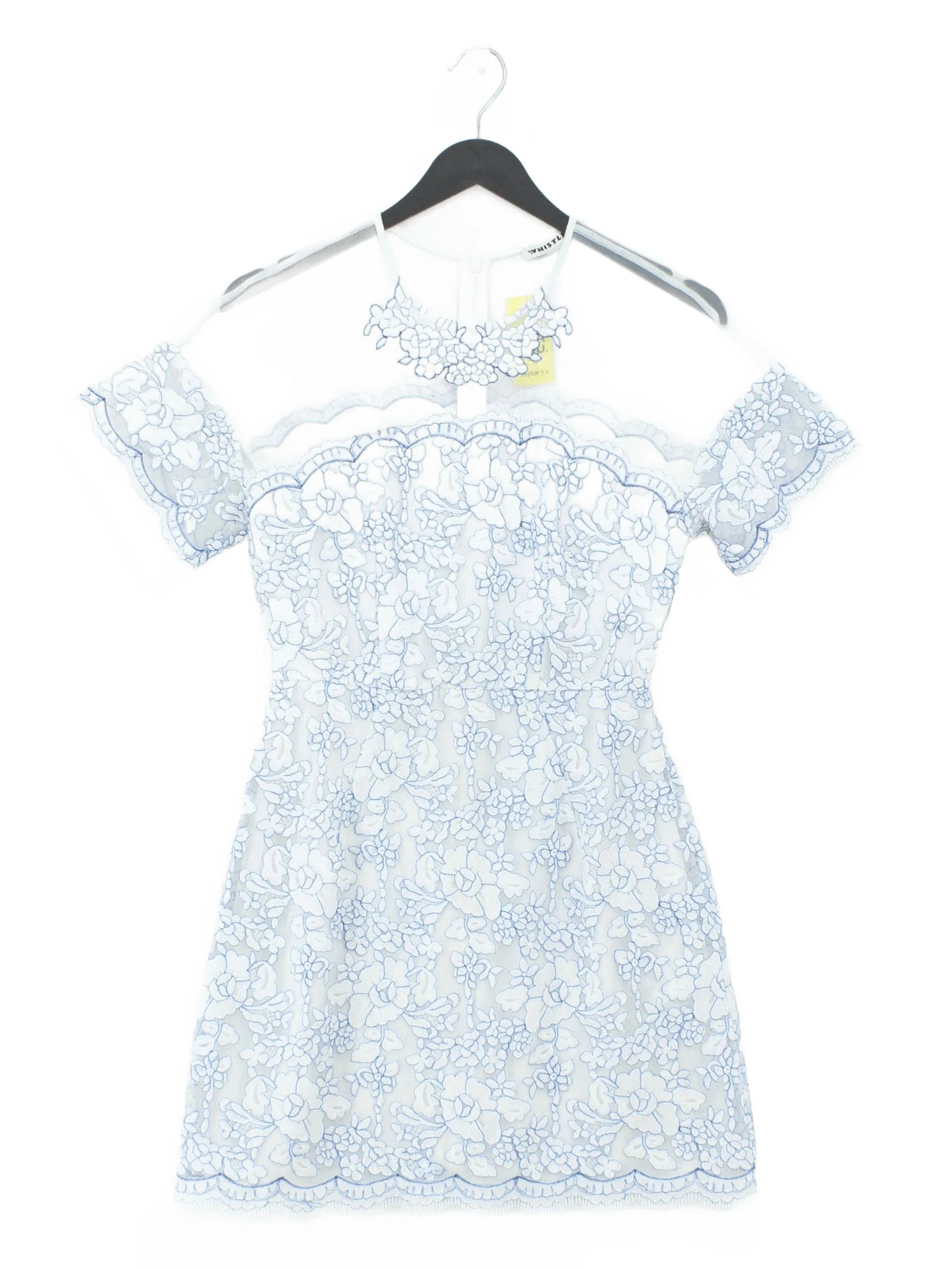 Whistles Mini Dress UK8 in White