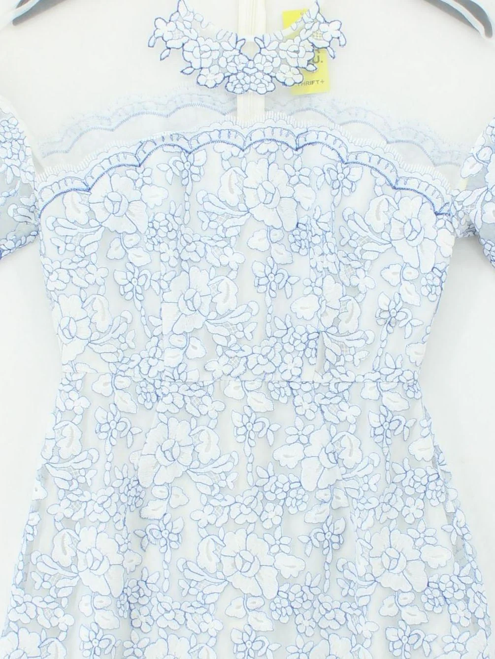 Whistles Mini Dress UK8 in White - Image 3