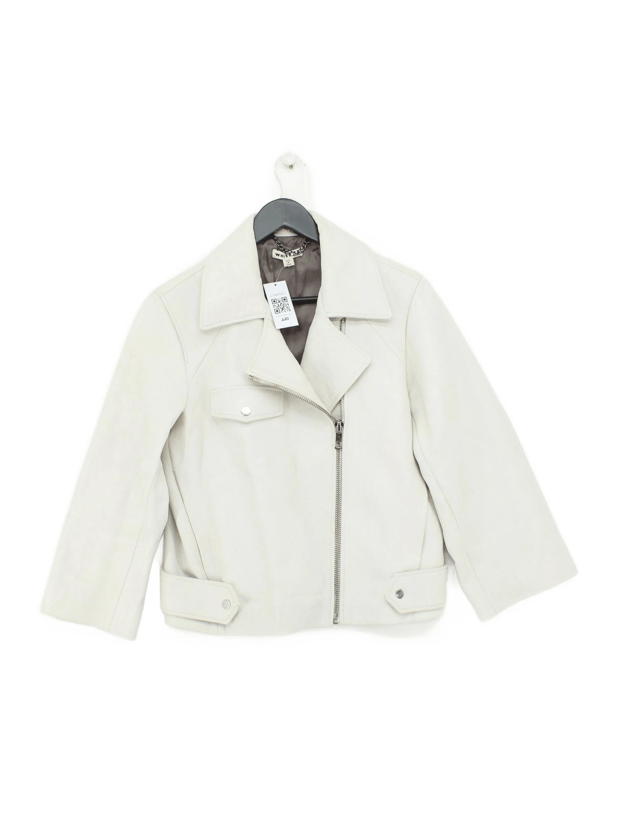 Whistles Motorcycle Jacket jacket cream