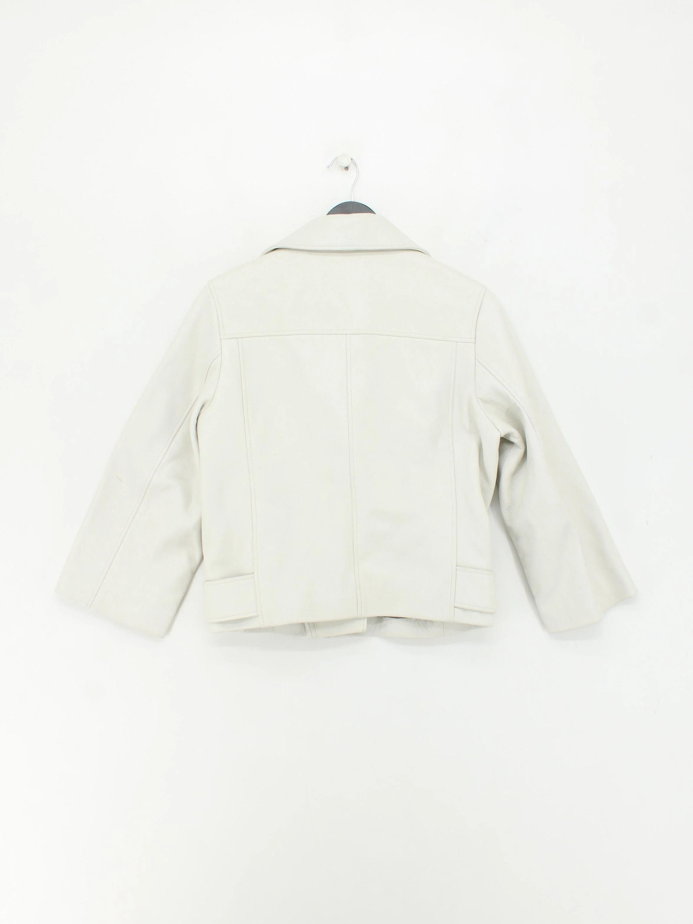 Whistles Motorcycle Jacket jacket cream - Image 2