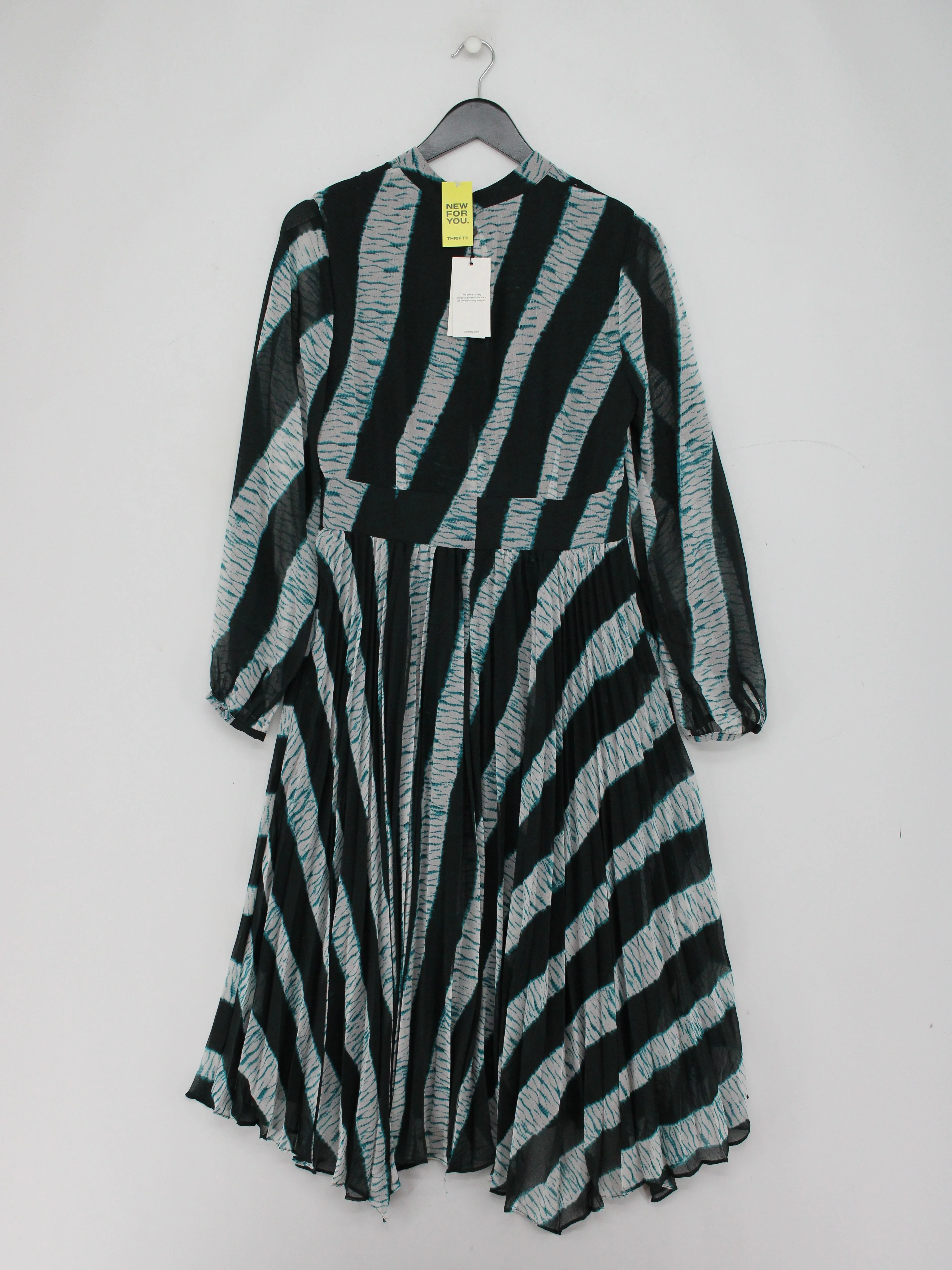 Whistles Shirt Midi Dress L in Multi - Image 2