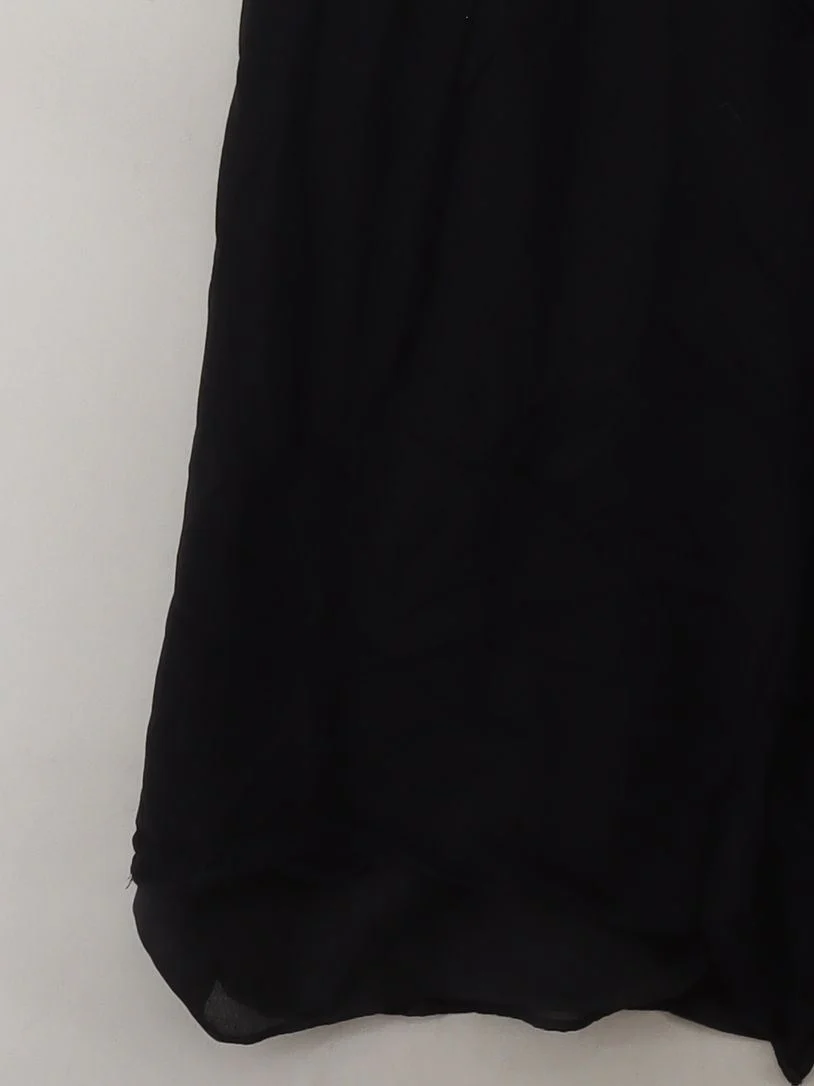 Whistles Shirt Midi Dress UK10 in Black - Image 4