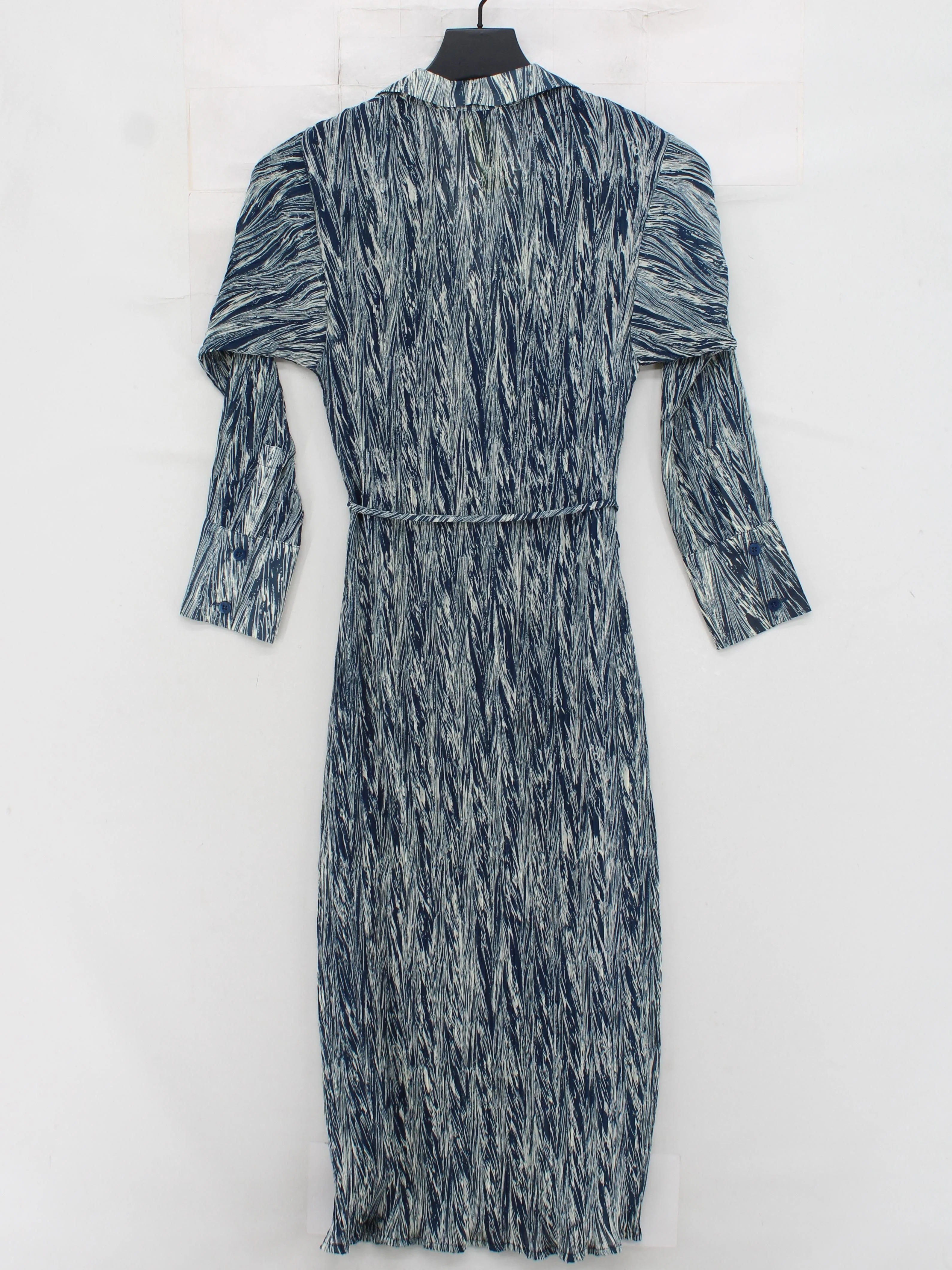 Whistles Shirt Midi Dress UK10 in Multi - Image 2