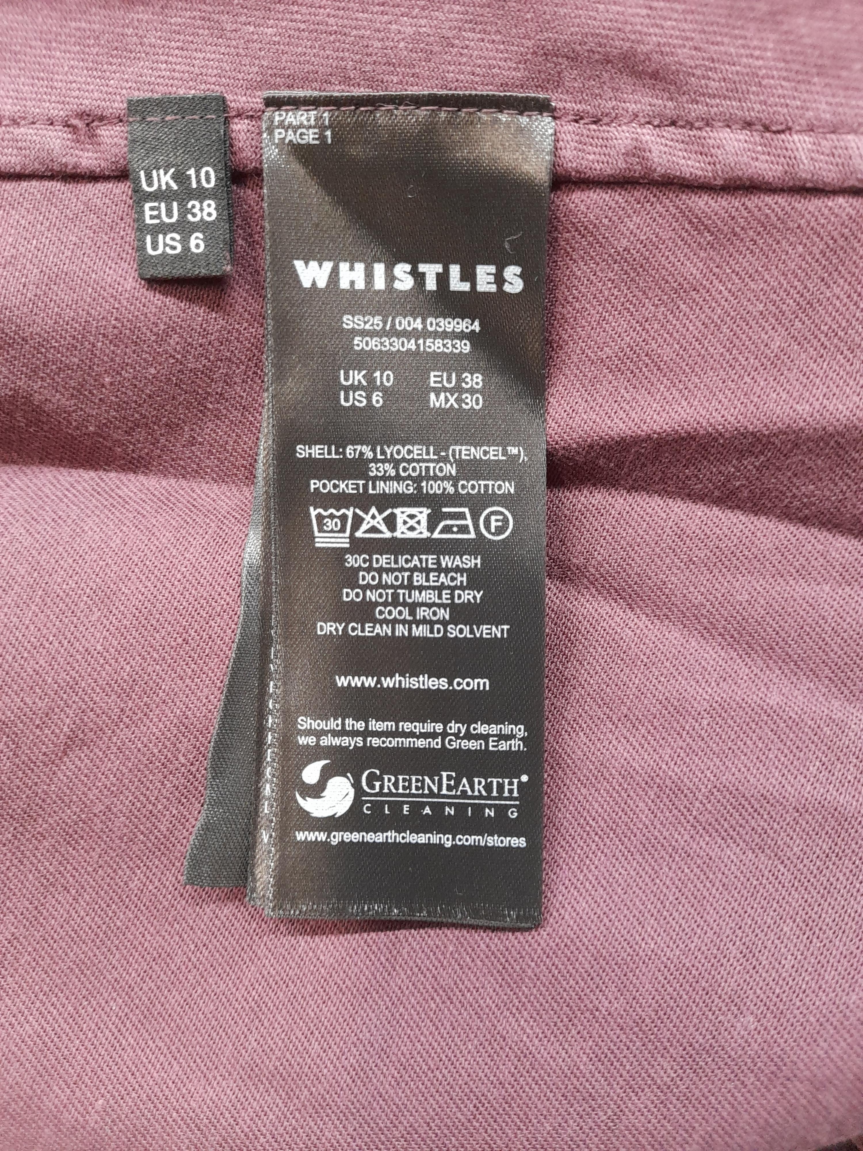 Whistles Shirt Midi Dress UK10 in Red - Image 6