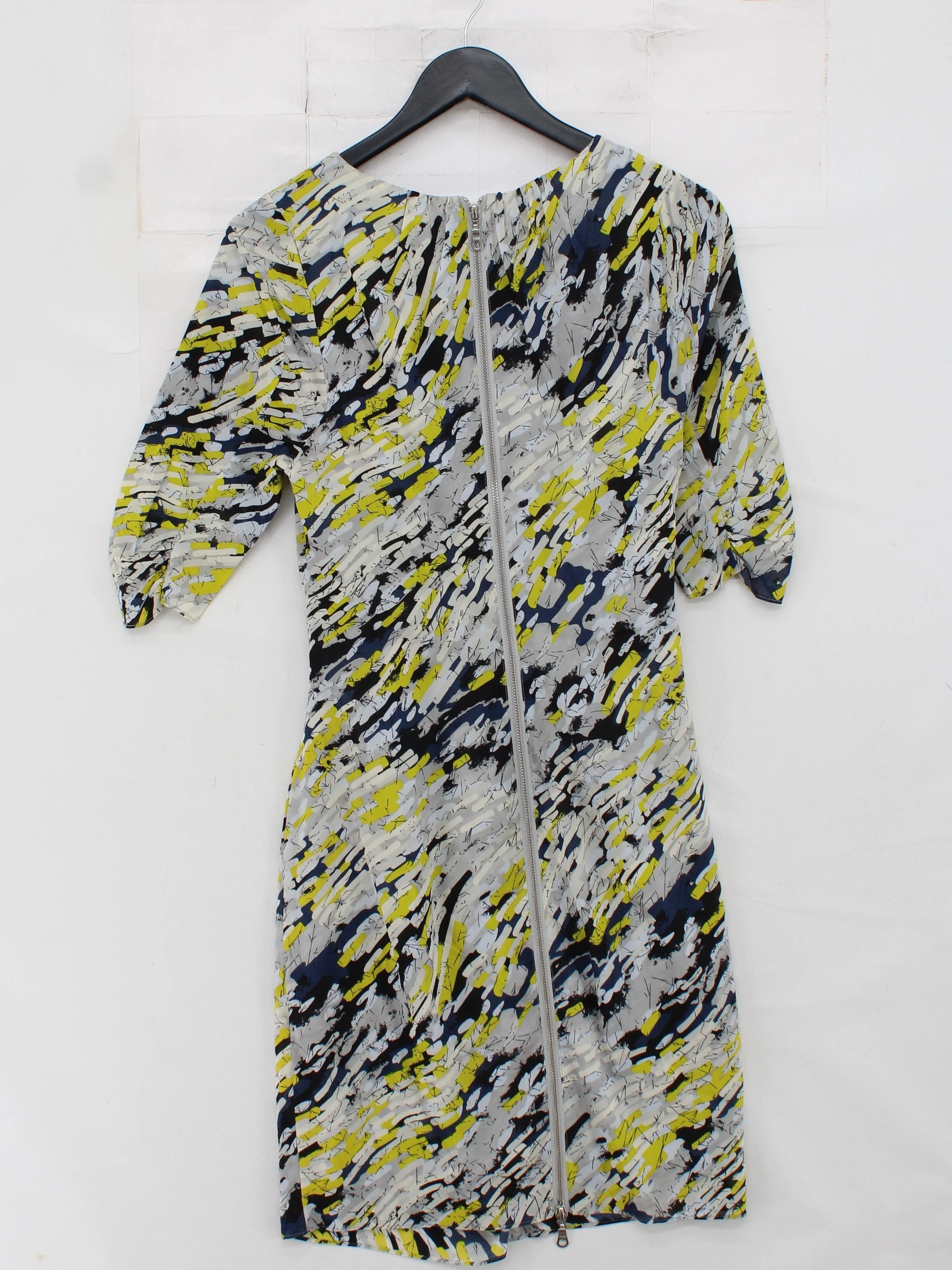 Whistles Shirt Midi Dress UK12 in Multi - Image 2