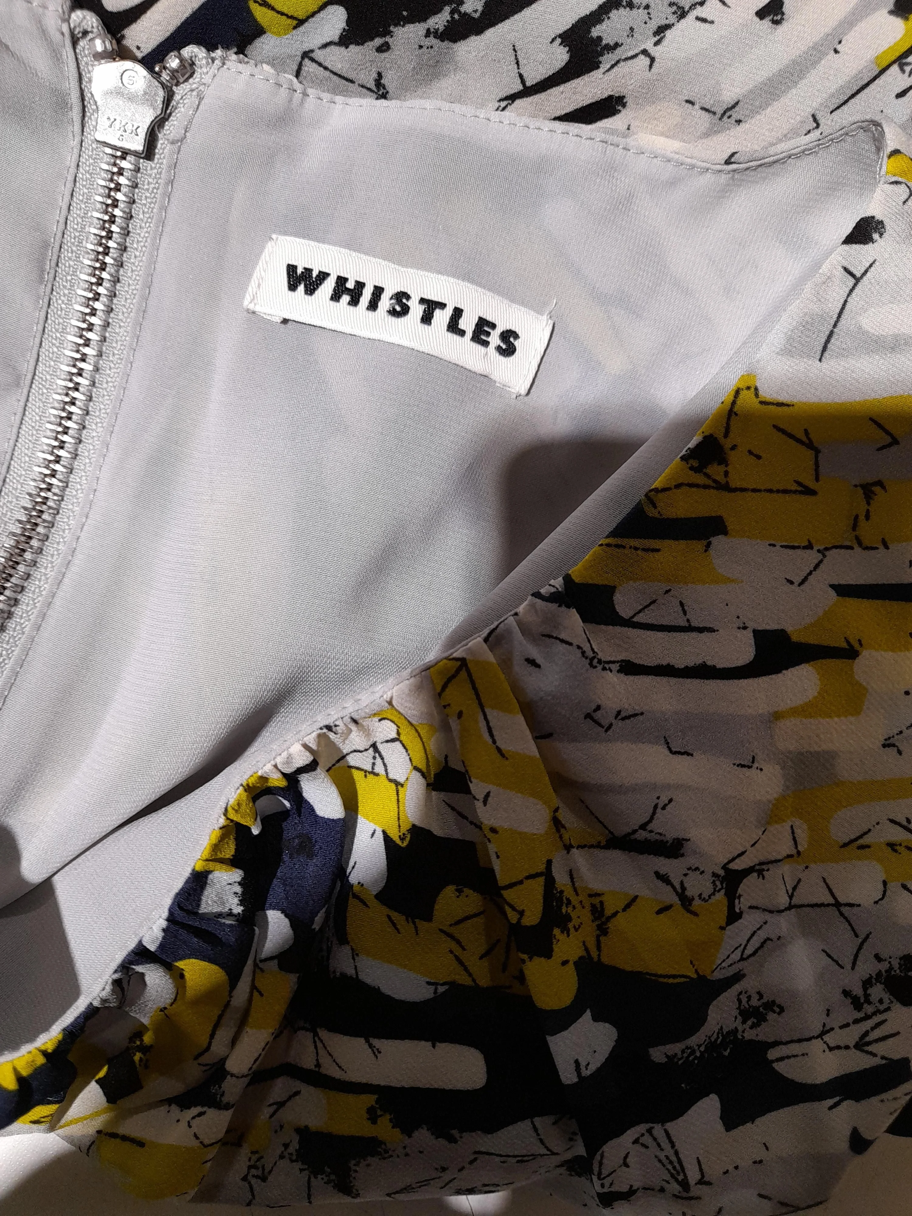 Whistles Shirt Midi Dress UK12 in Multi - Image 5