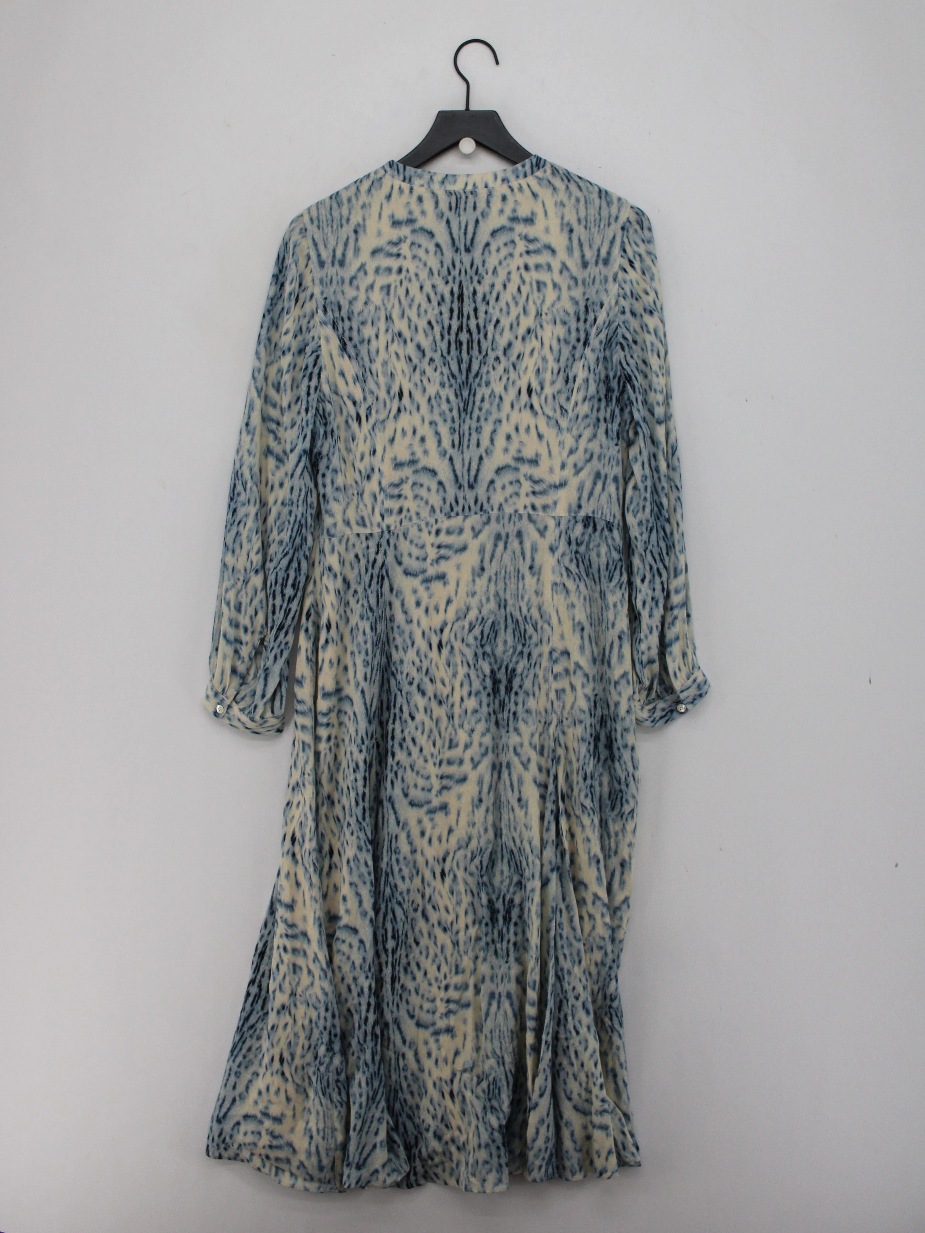 Whistles Shirt Midi Dress UK14 in Blue - Image 2