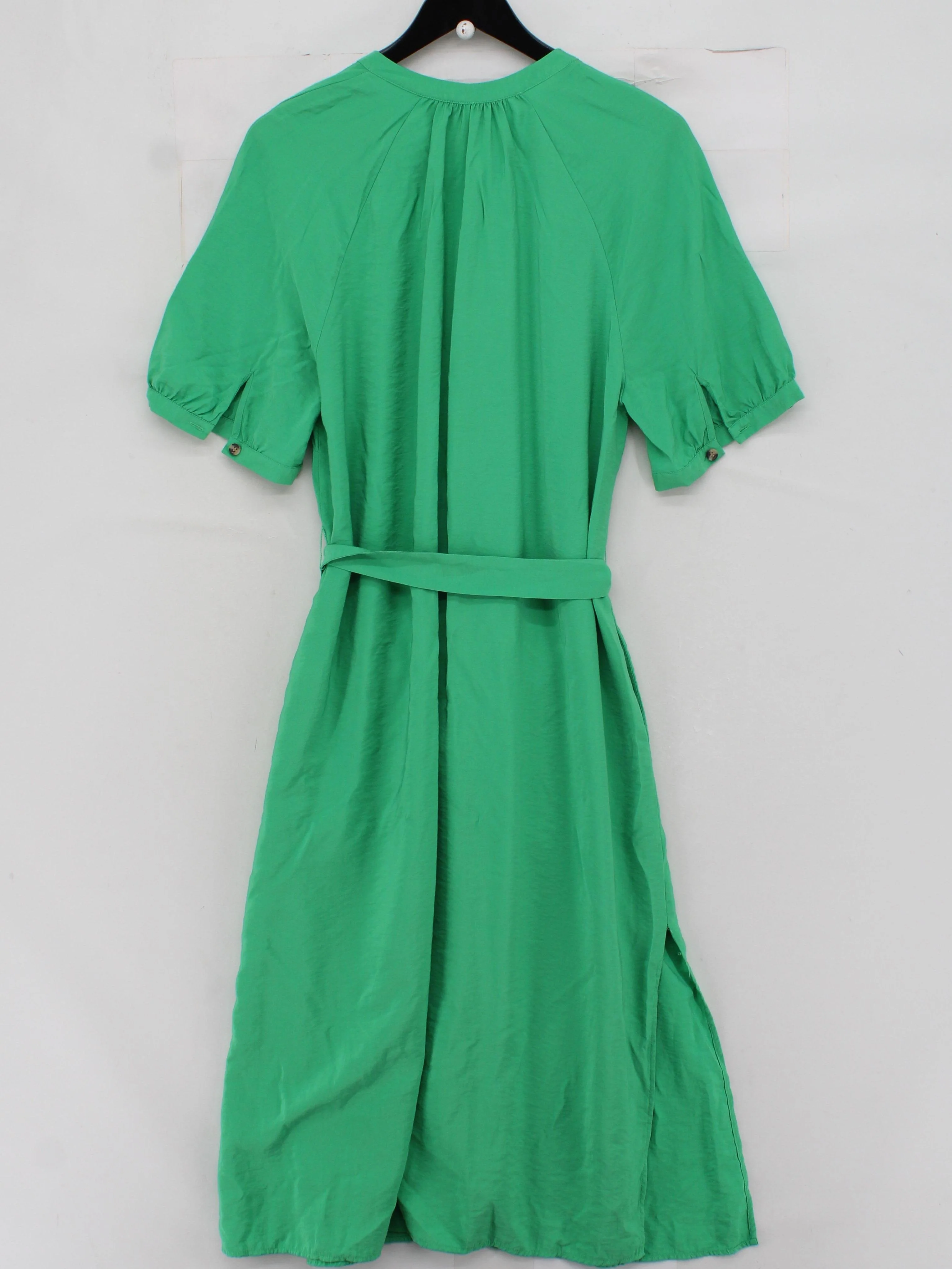 Whistles Shirt Midi Dress UK16 in Green - Image 2